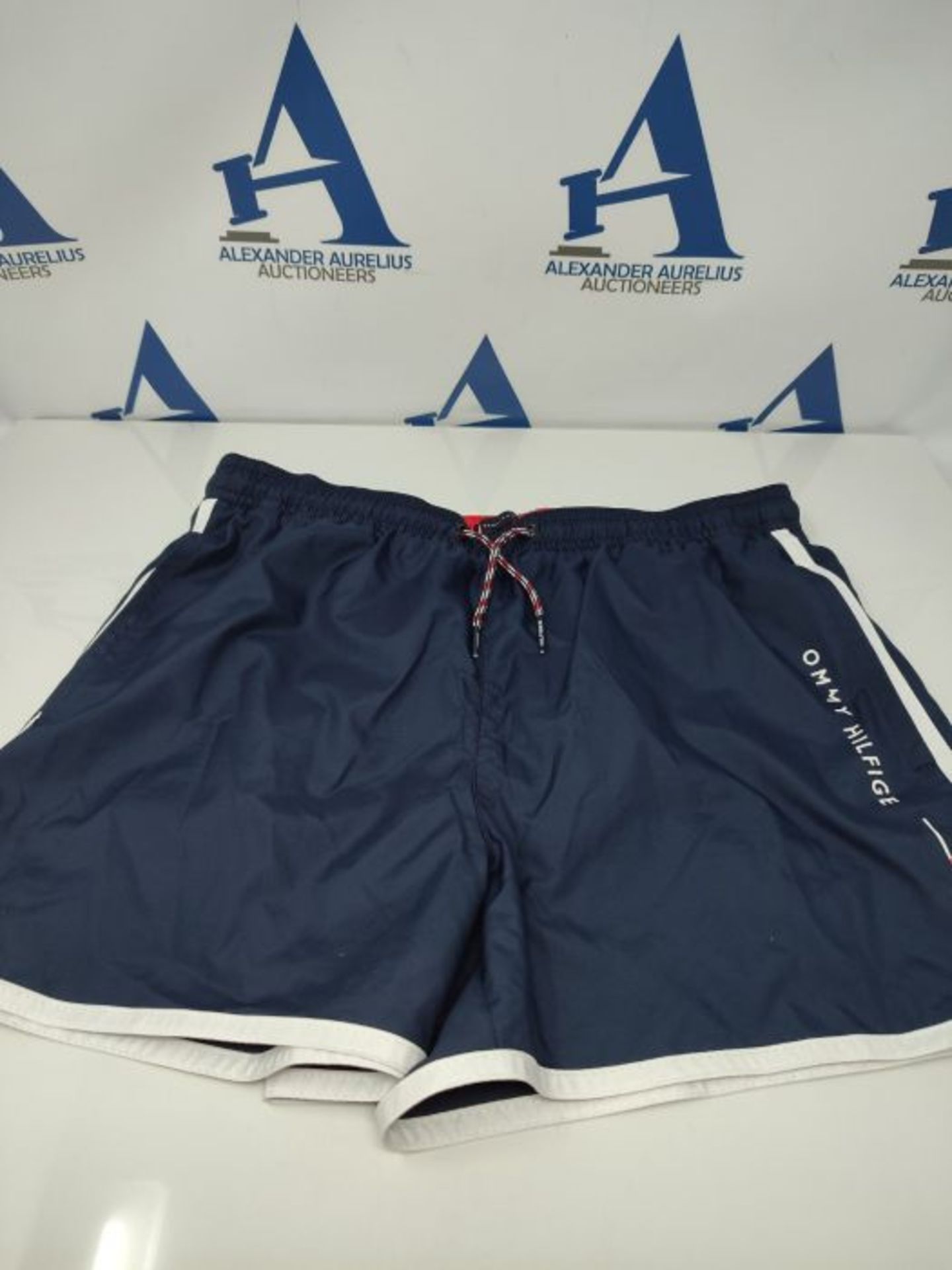 Tommy Hilfiger Boy's Runner Swim Trunks, Desert Sky, 12-14 Years - Image 2 of 2