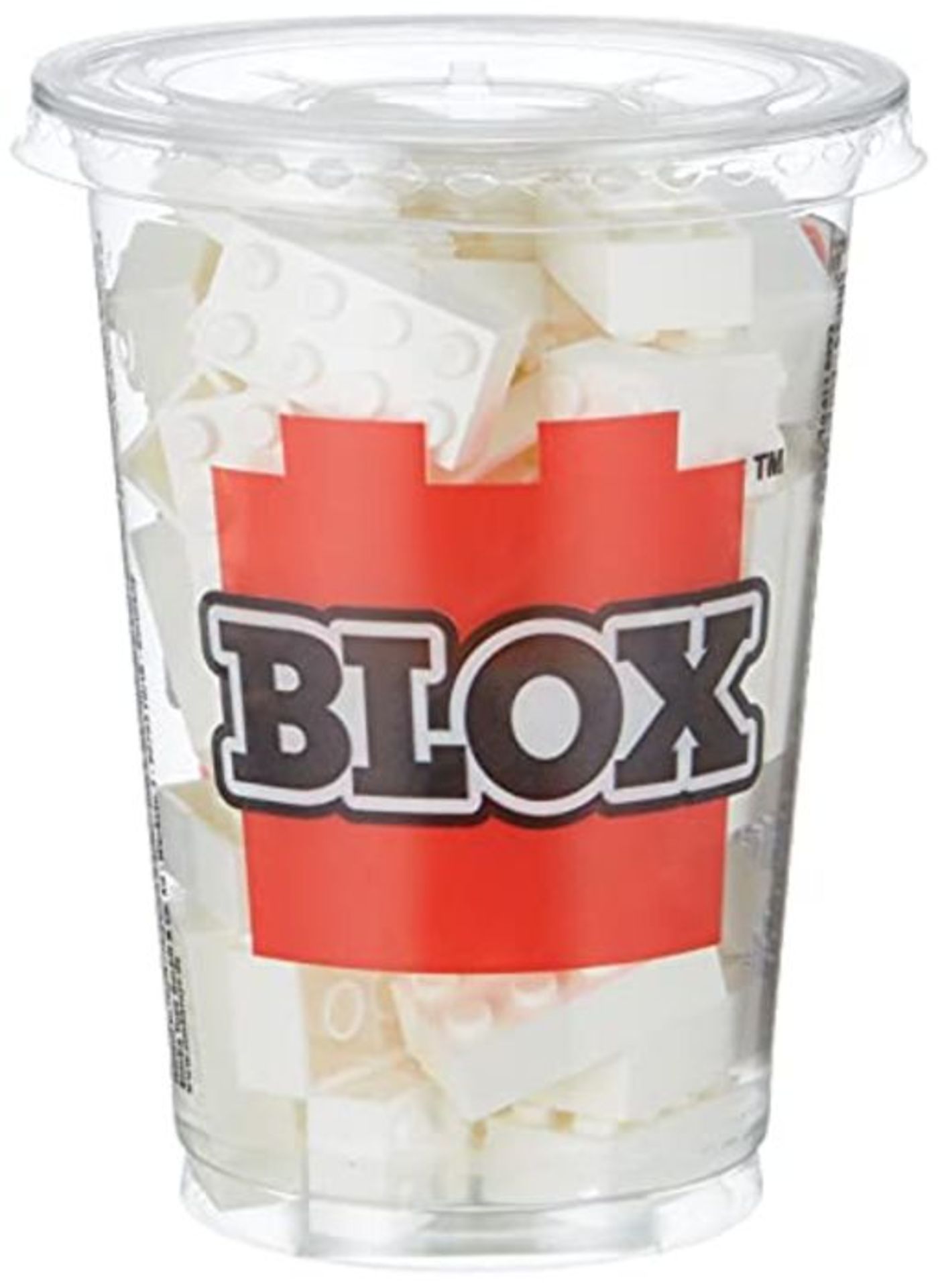 Simba 104118930 "Blox 8-Stud White Building Blocks Set (500-Piece)