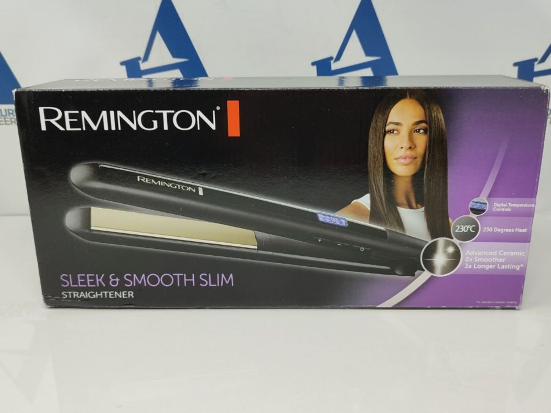 Remington Sleek and Smooth Ceramic Hair Straighteners, Advanced Cermaic Coating for Im