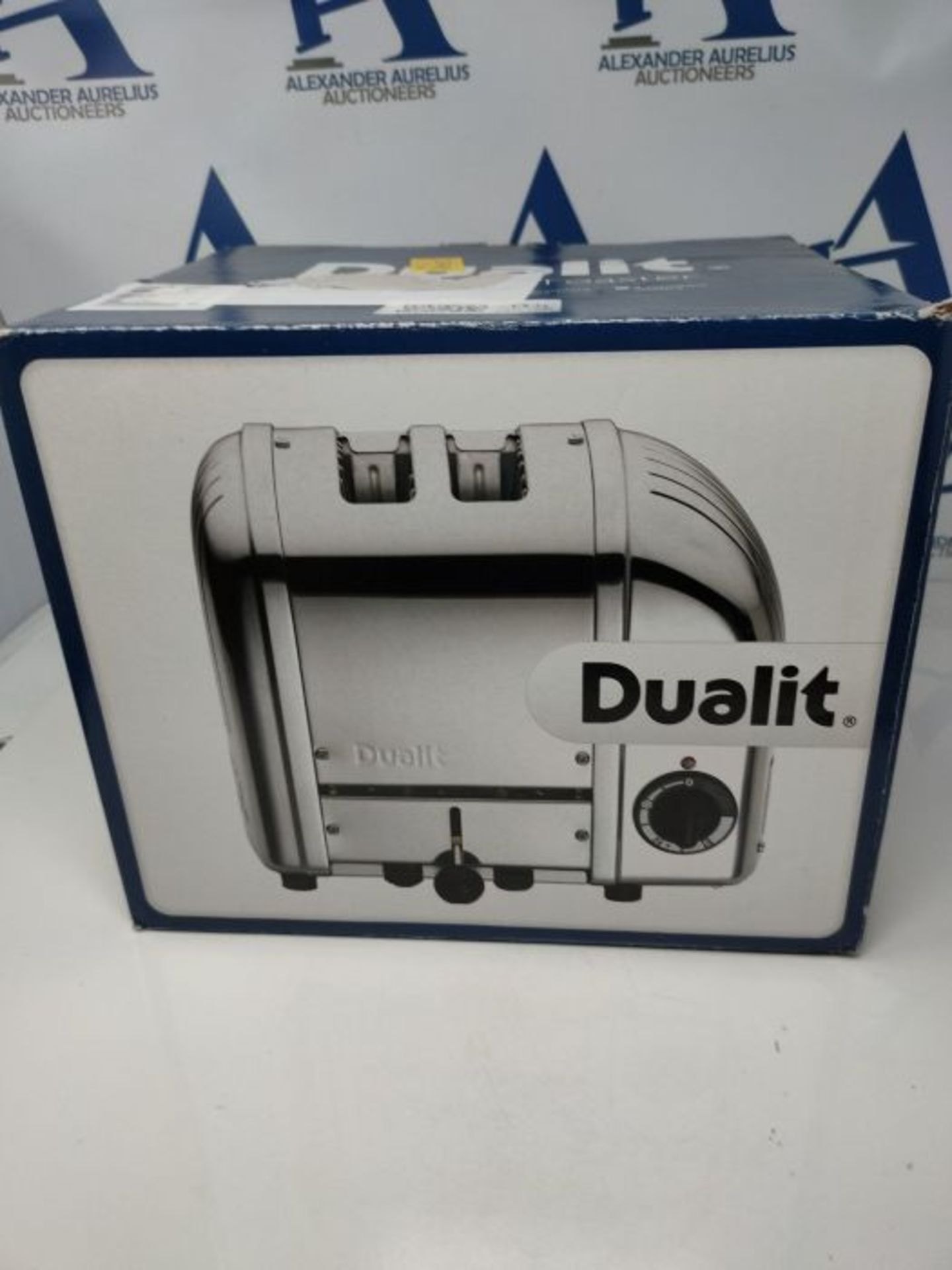 RRP £143.00 Dualit Classic 2 Slice Vario Toaster| Stainless Steel, Hand Built in the UK| Replaceab - Image 2 of 3