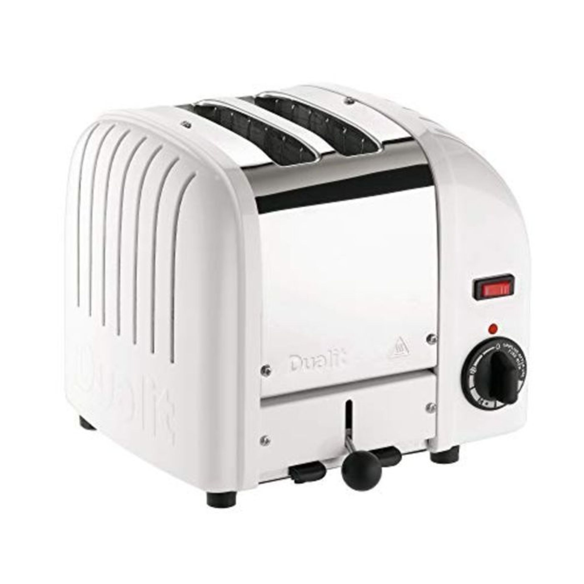 RRP £143.00 Dualit Classic 2 Slice Vario Toaster| Stainless Steel, Hand Built in the UK| Replaceab