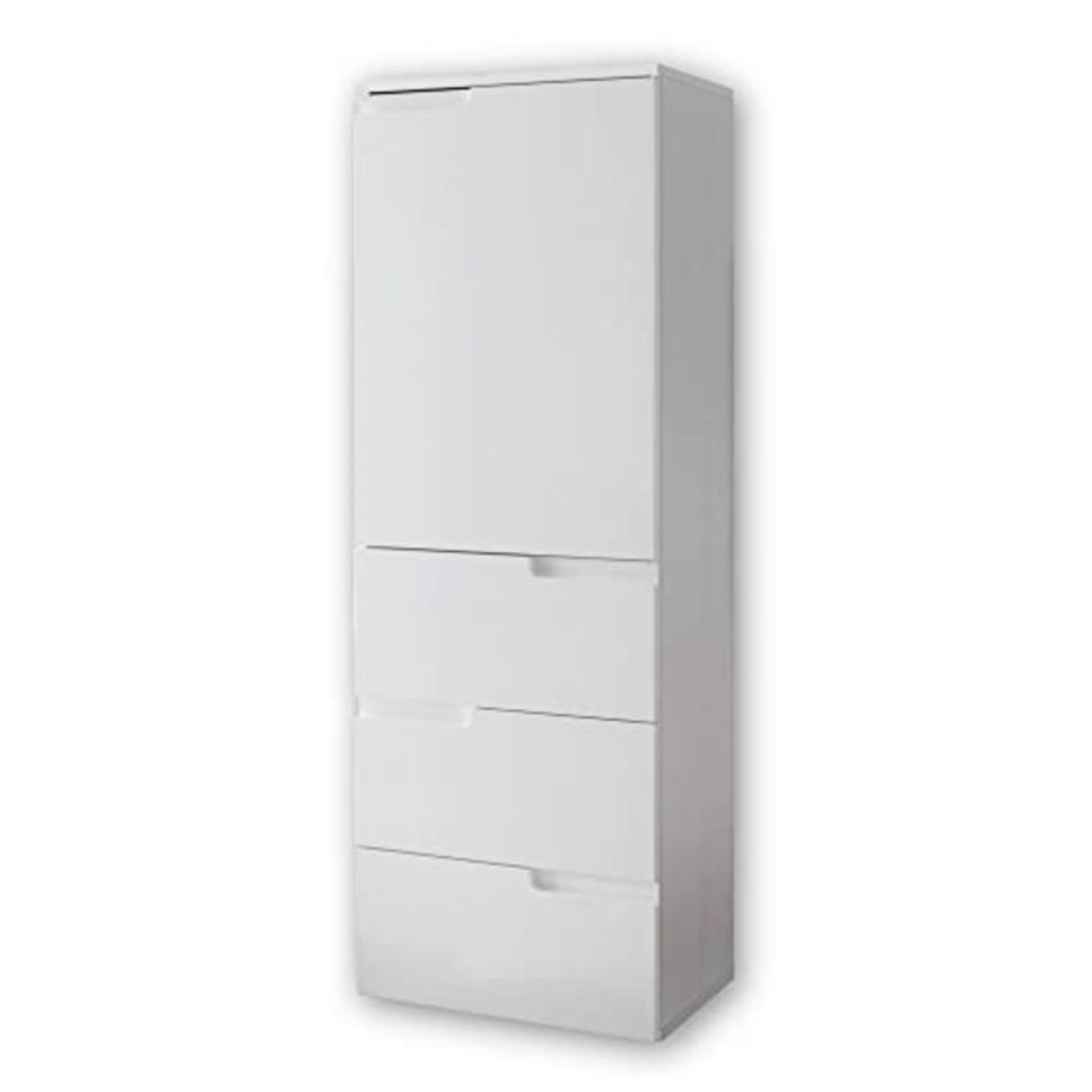 RRP £125.00 Cabinet White High Gloss