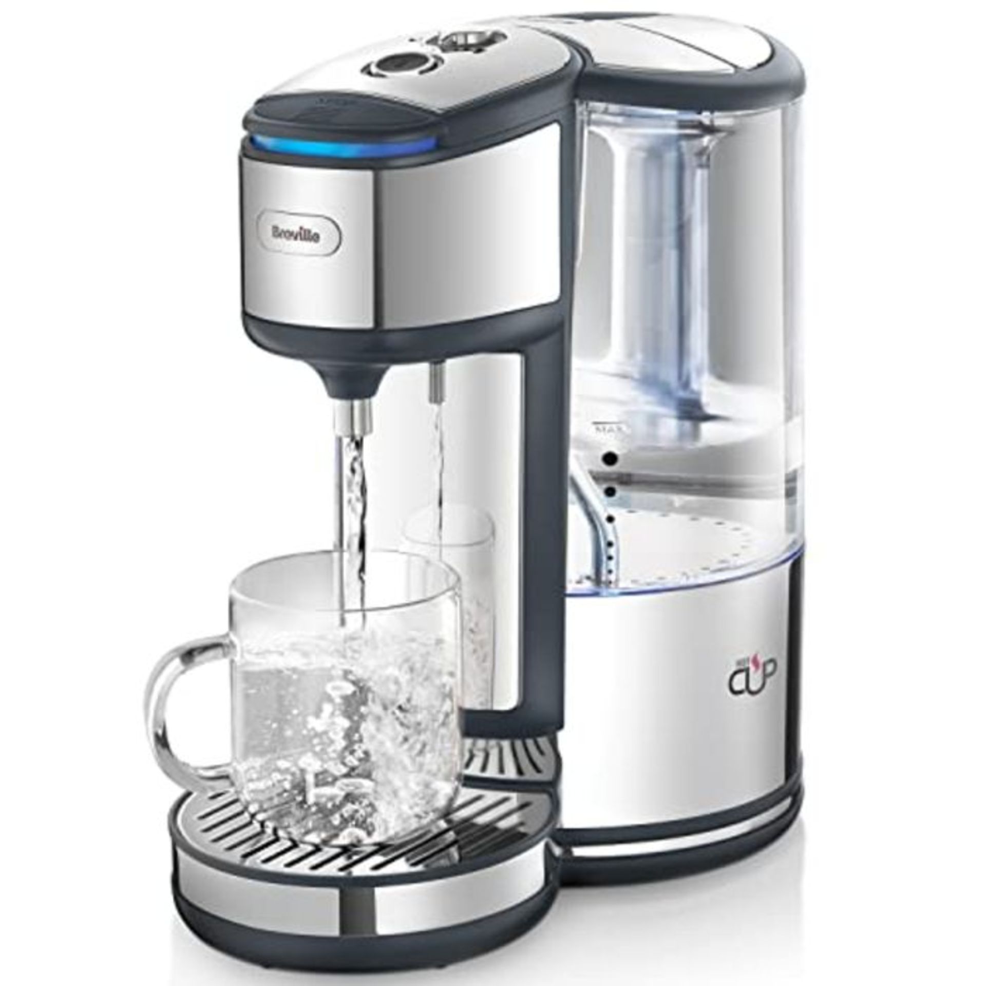 RRP £74.00 Breville BRITA HotCup Hot Water Dispenser | With integrated water filter | 3kW Fast Bo