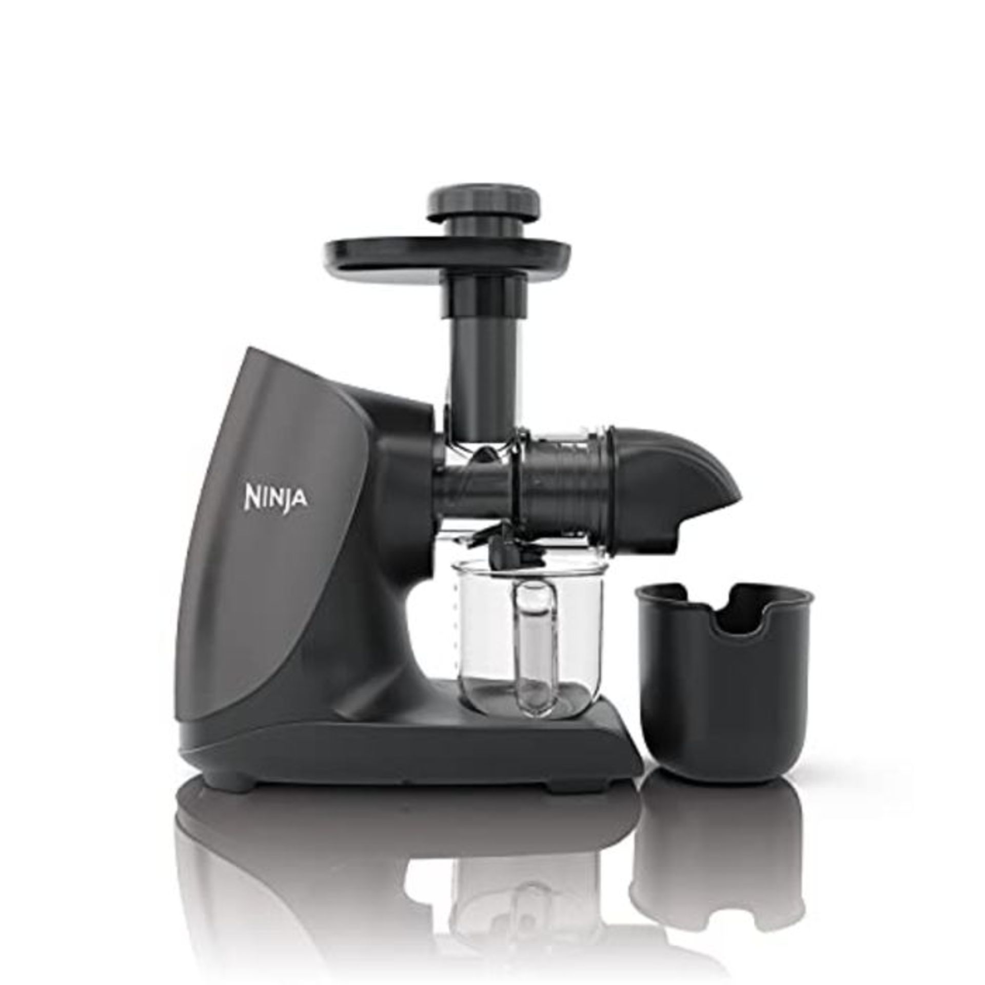 RRP £114.00 Ninja Cold Press Juicer [JC100UK] Slow Juicer, Masticating Juicer, Total Pulp Control,