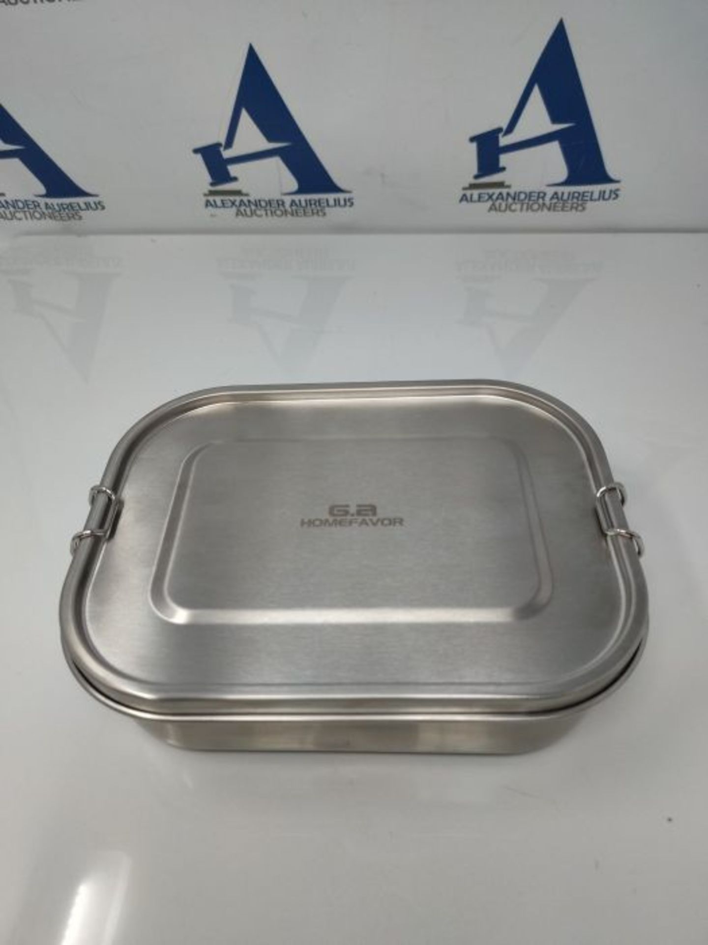G.a HOMEFAVOR 1400ML Stainless Steel Lunch Box Bento Box, Leakproof Metal Lunch Box Sa - Image 3 of 3
