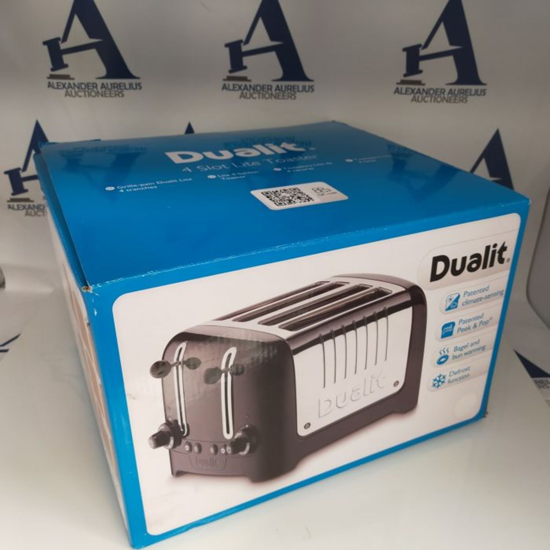 RRP £108.00 Dualit 4 Slice Lite Toaster | 1.1kW Toasts 120 Slices an Hour | Polished with High Glo - Bild 2 aus 3