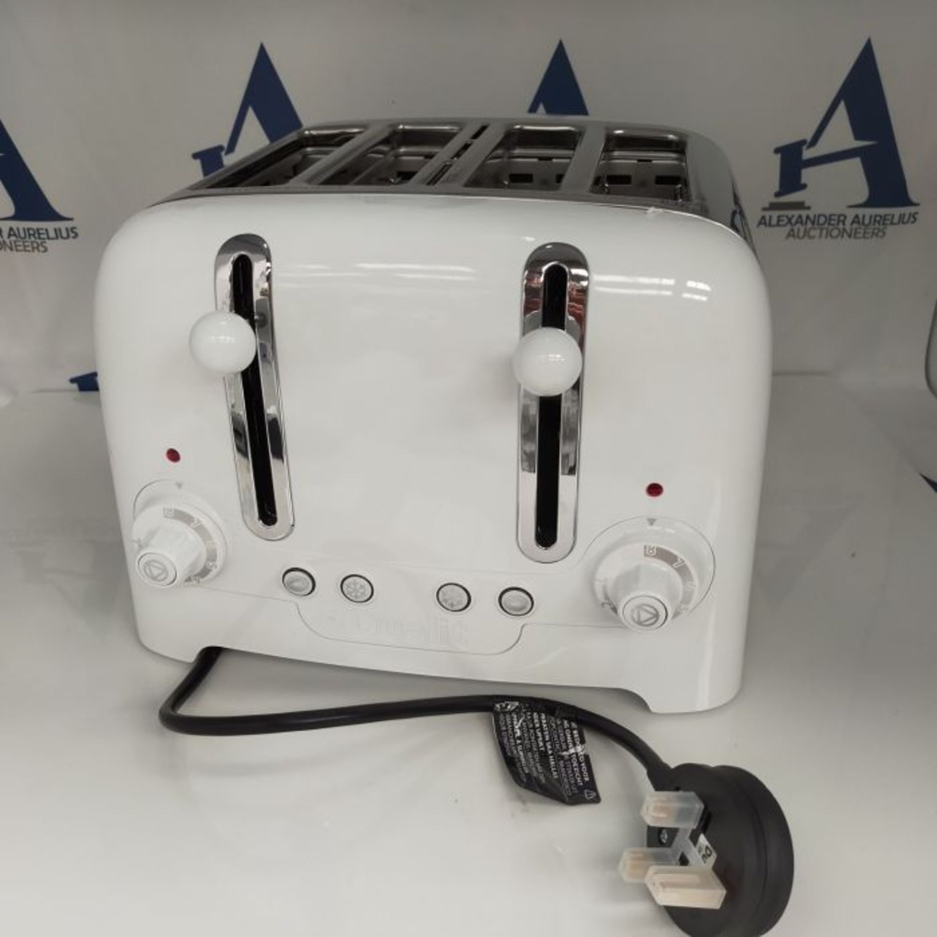 RRP £108.00 Dualit 4 Slice Lite Toaster | 1.1kW Toasts 120 Slices an Hour | Polished with High Glo - Image 3 of 3