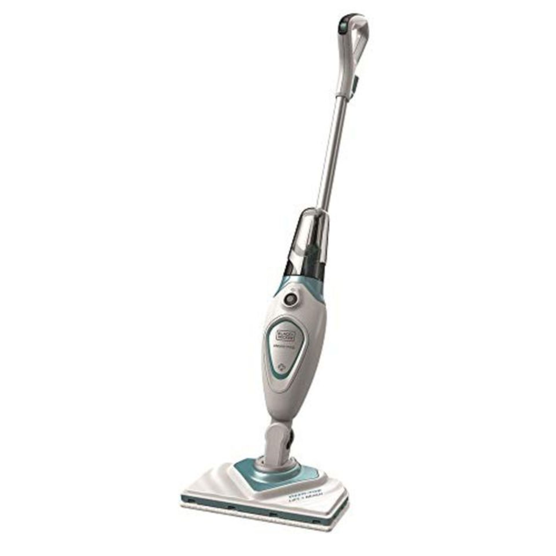 RRP £56.00 BLACK+DECKER 1600W Steam-mop FSM1616 AUTOSELECT Deltavoet