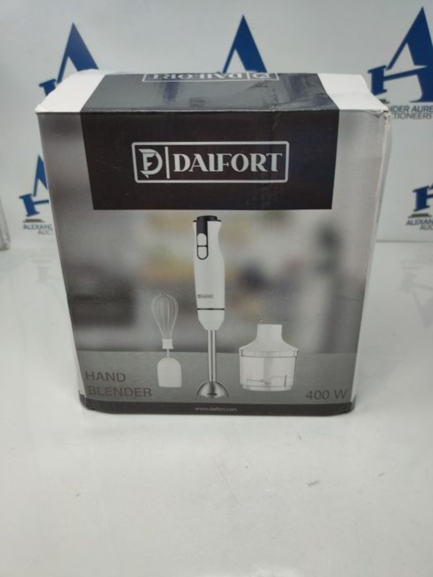 Daifort 3 in 1 Hand Blender with Electric Whisk and Vegetable Chopper Attachments - Sn - Bild 2 aus 3