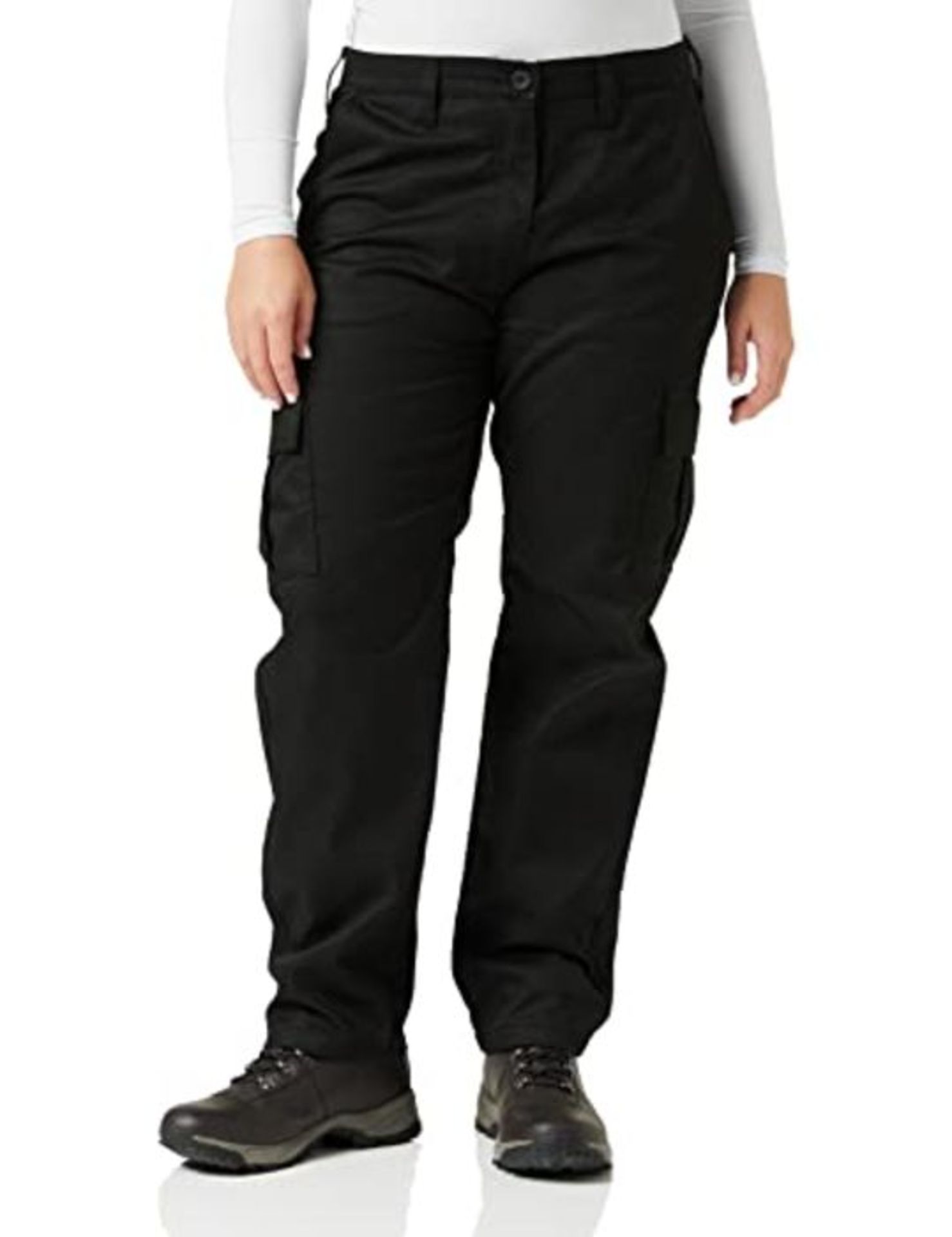 Lee Cooper Ladies Heavy Duty Easy Care Multi Pocket Work Safety Classic Cargo Pants Tr - Image 4 of 6