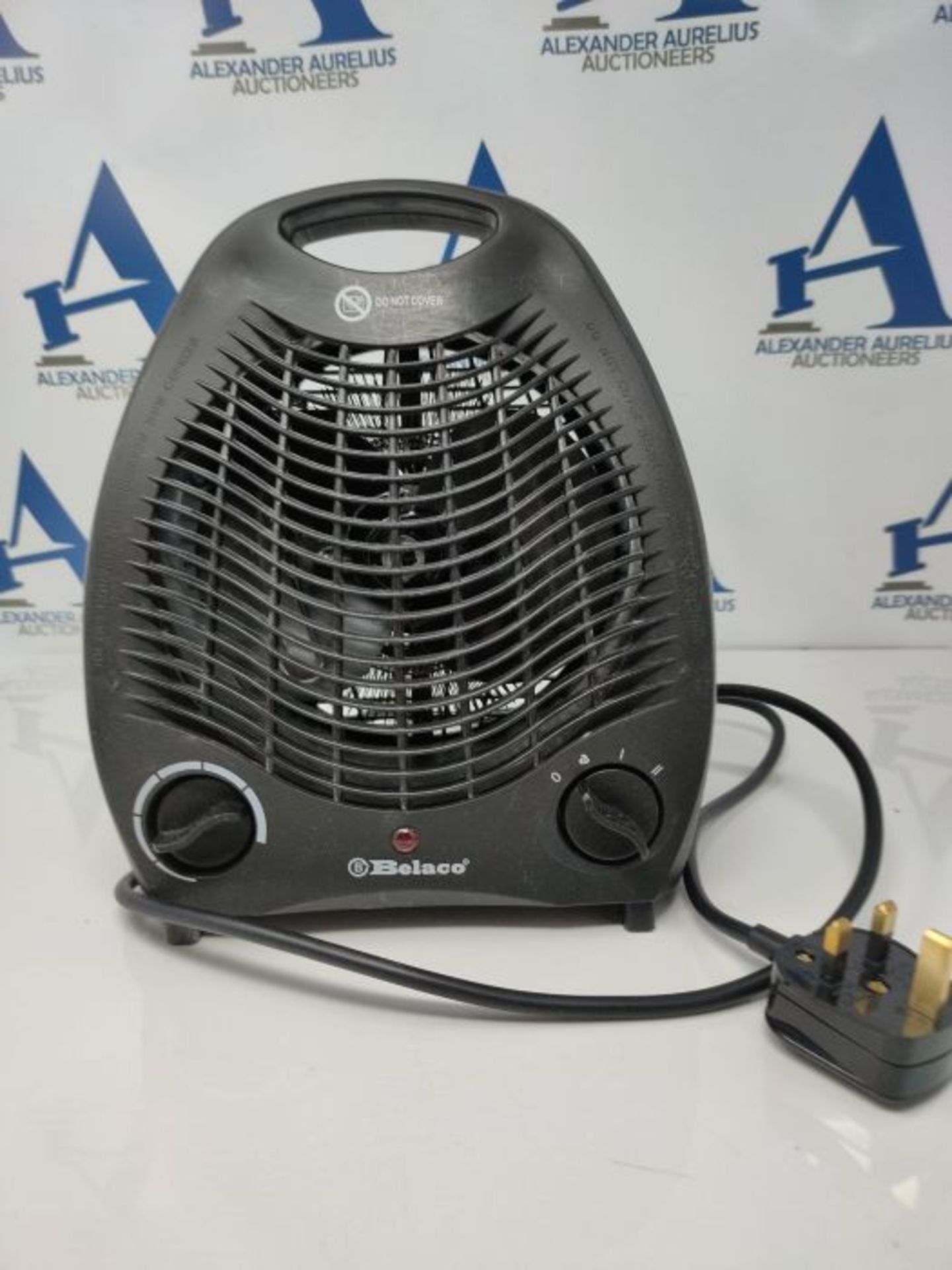 Belaco Fan Heater 2 Heat Settings 1000/2000W Electric Heaters Overheat Protection BFH2 - Image 3 of 6