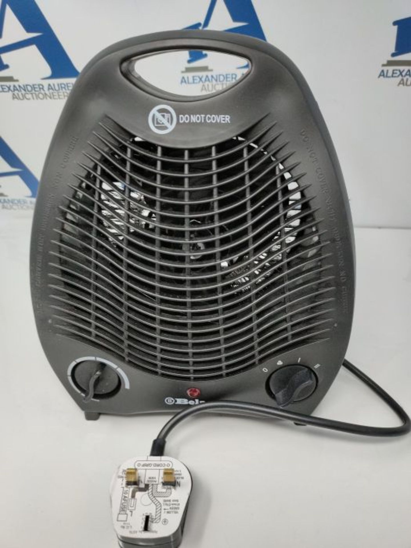 Belaco Fan Heater 2 Heat Settings 1000/2000W Electric Heaters Overheat Protection BFH2 - Image 6 of 6