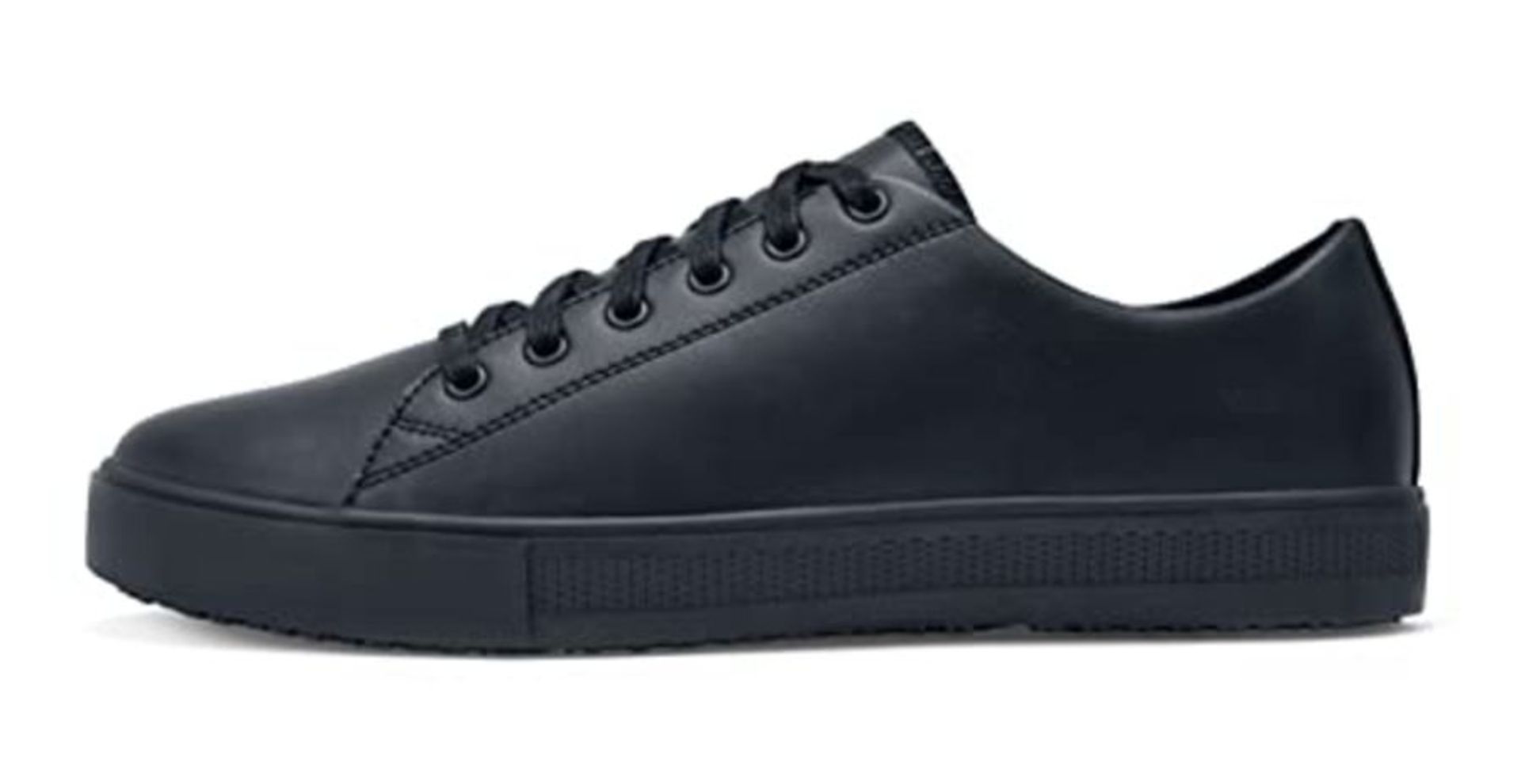 Shoes for Crews 36111-41/7 Old School Low Rider IV Unisex Slip-Resistant Shoes, Black,