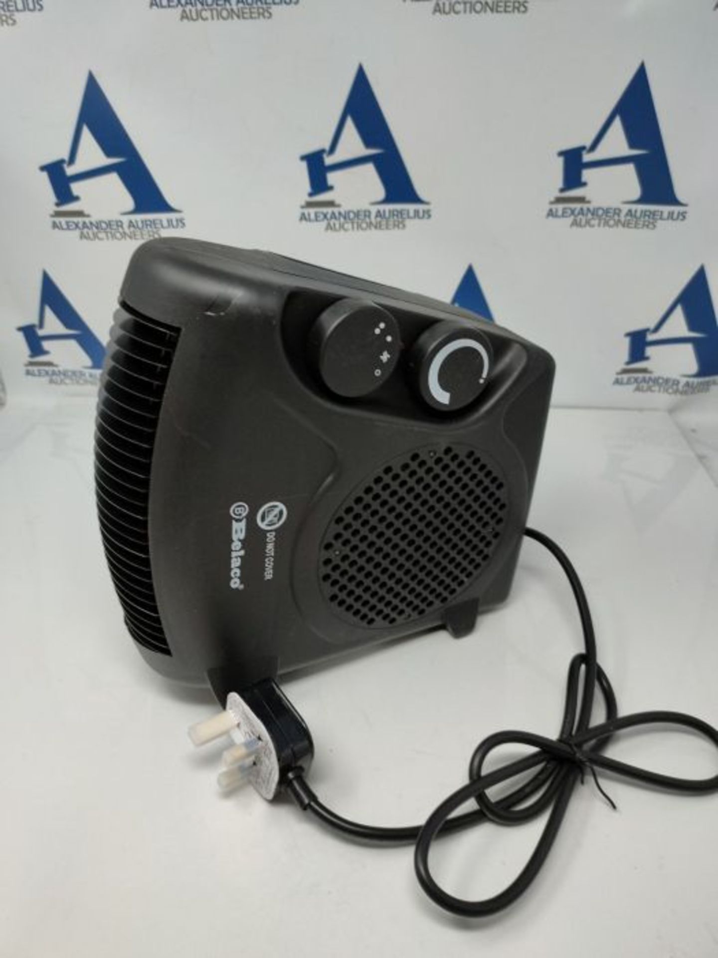 Belaco Fan Heater 2 Heat Settings 1000/2000W Electric Heaters Overheat Protection BFH2 - Image 3 of 6