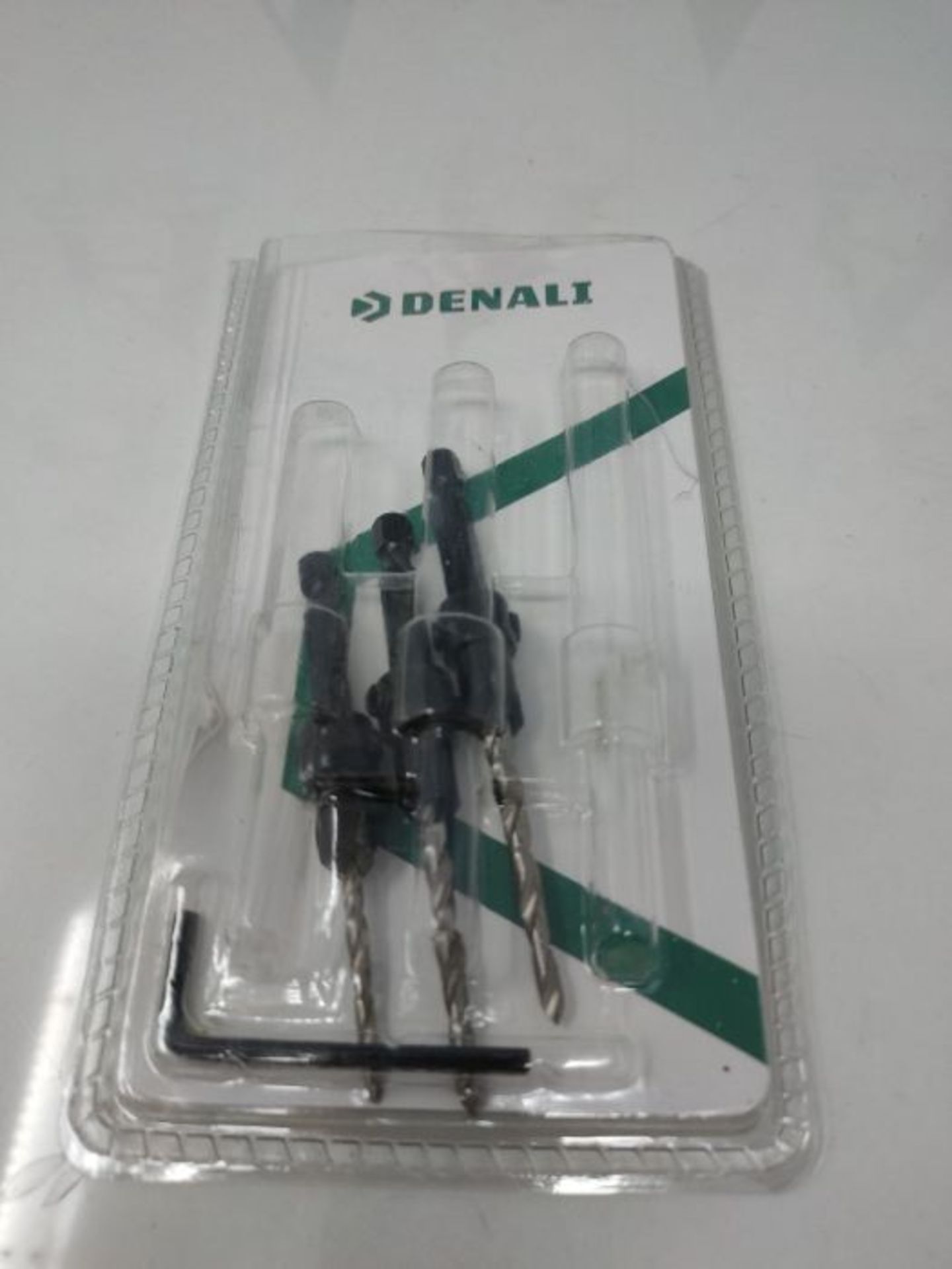 Amazon Brand Denali 3-Piece Countersink Drill Bit Set - Image 3 of 3