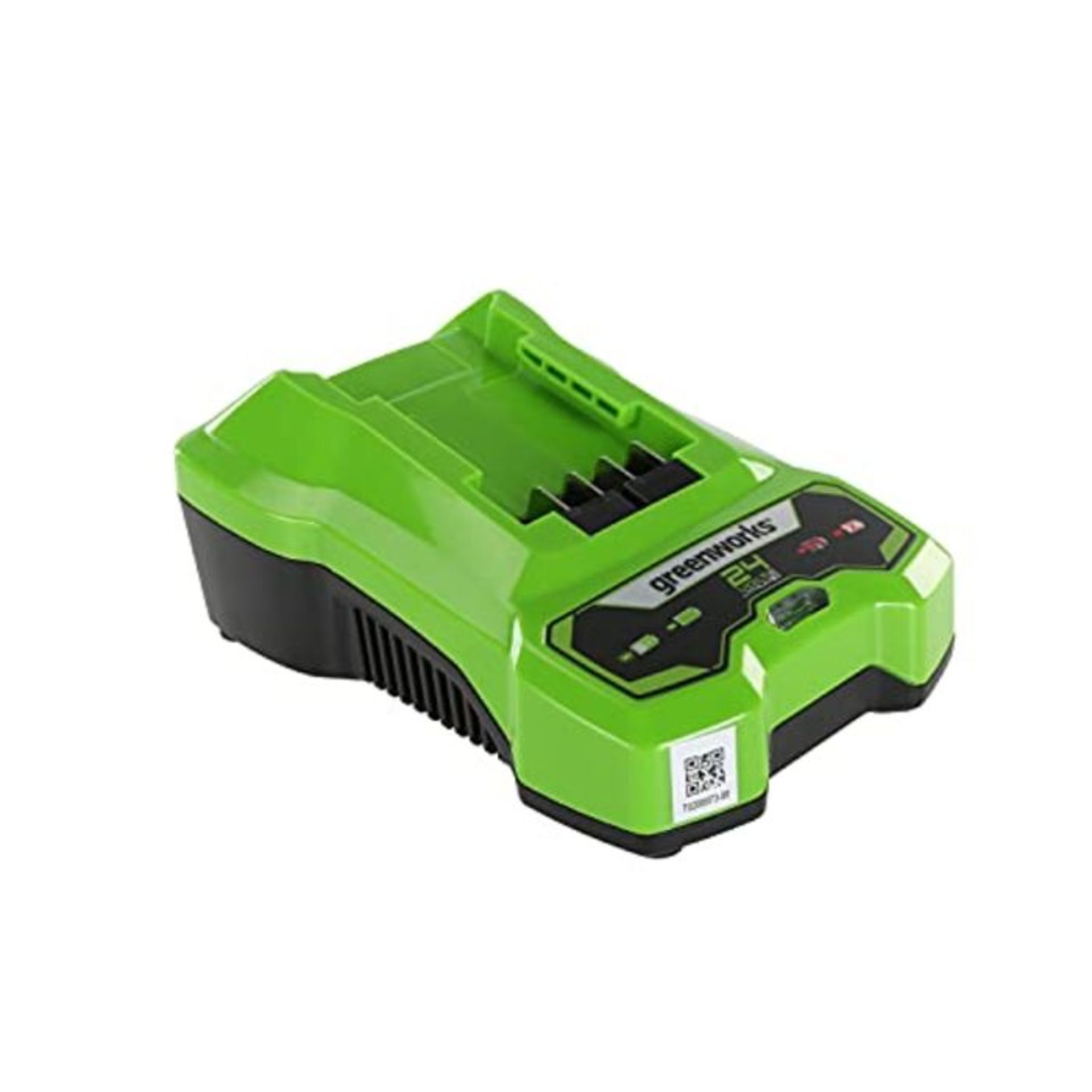 Greenworks Tools Battery Charger G24C (Li-Ion 24 V 48 W Output Suitable for all Batter