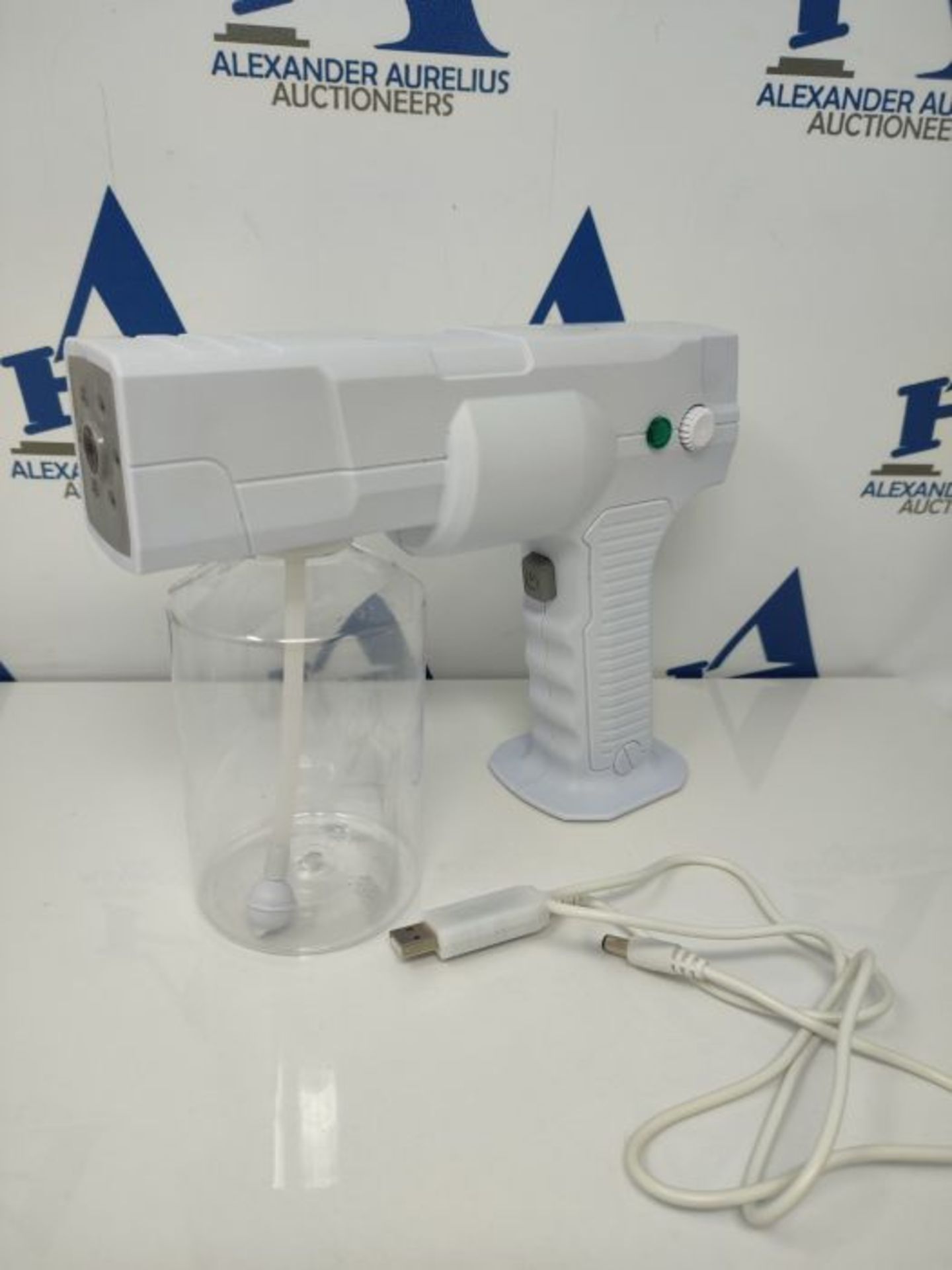 Blu-Ray Nanometer Spray Gun, Steam Gun for Hair, Handheld Steam Gun Hair Coloring, Fog - Image 3 of 3