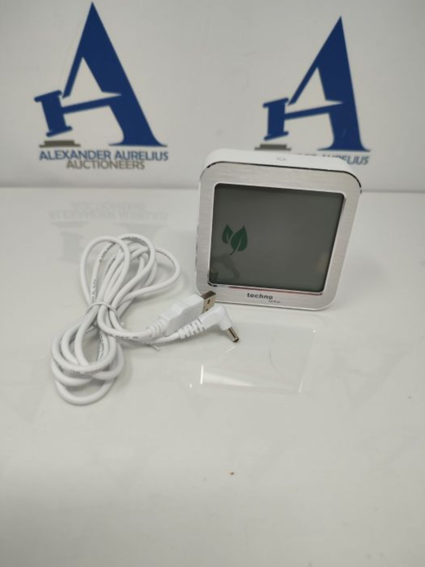 Technoline WL1020 Air Quality Monitor, Silver, White - Image 3 of 3