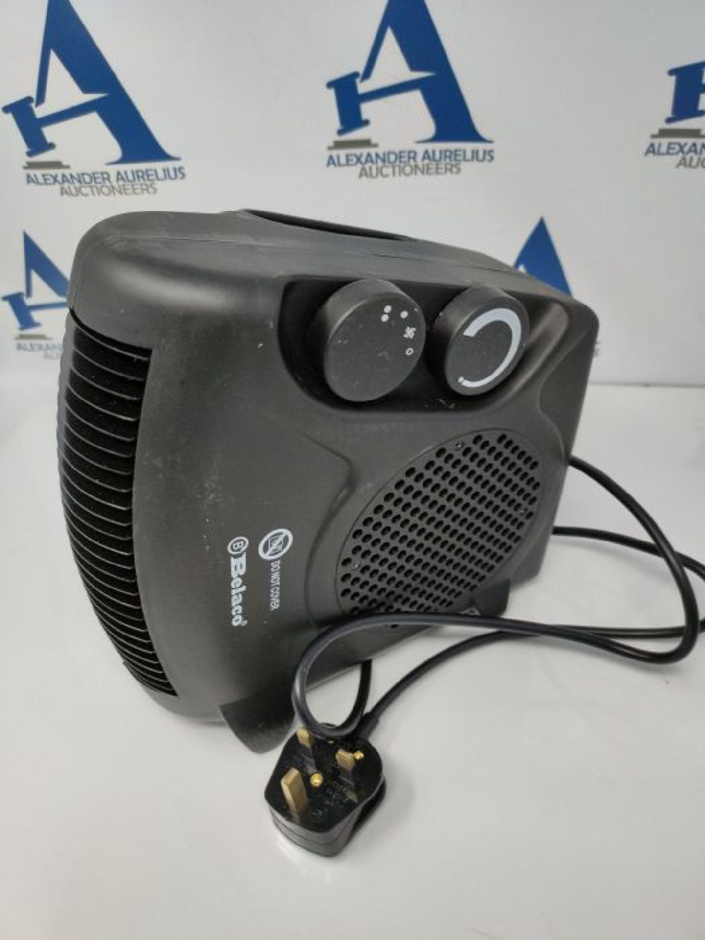 Belaco Fan Heater 2 Heat Settings 1000/2000W Electric Heaters Overheat Protection BFH2 - Image 3 of 6