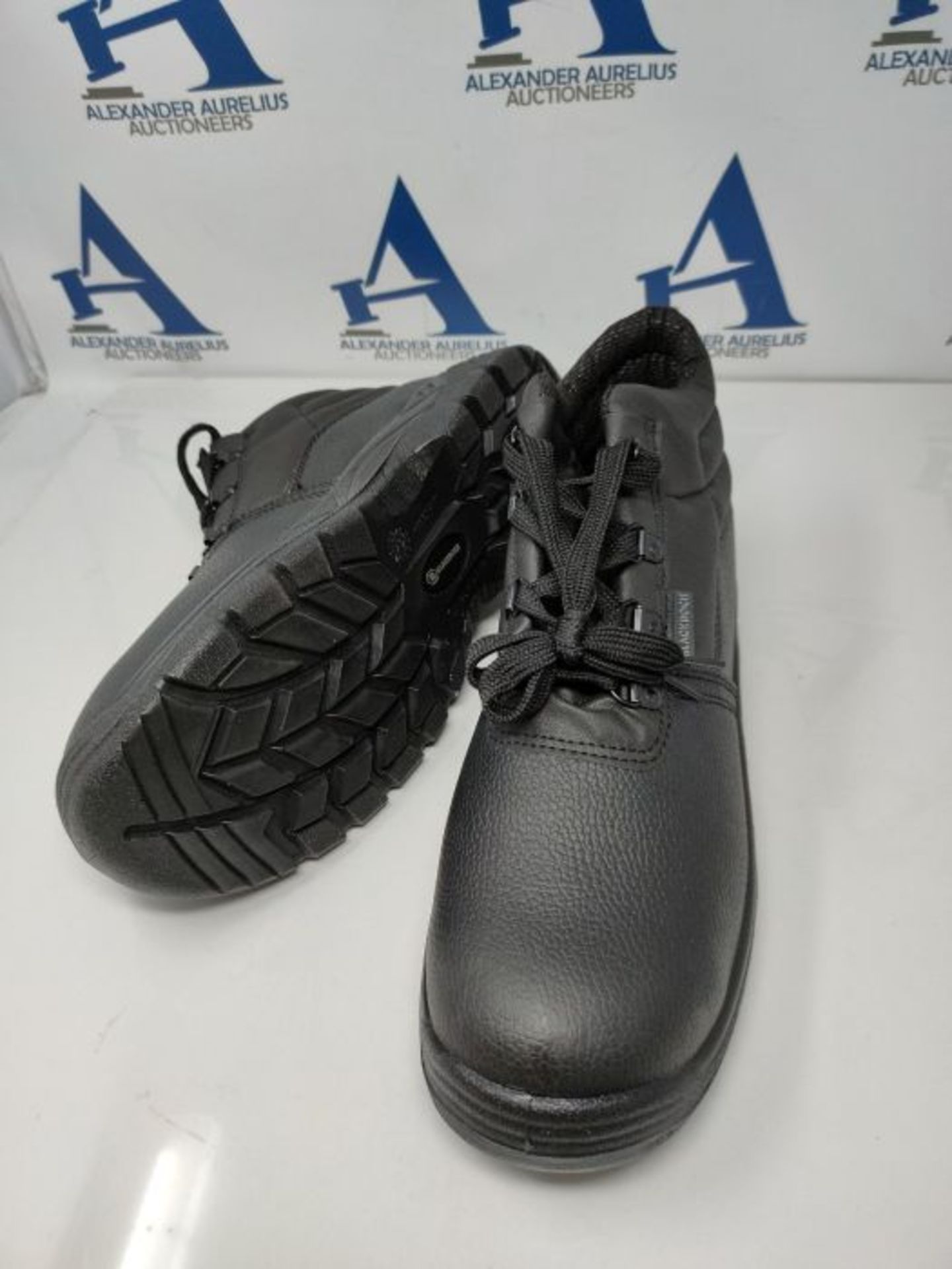 Blackrock SB-P SRC Safety Chukka Boots with Anti Static Protection, Black Leather Safe - Image 6 of 6