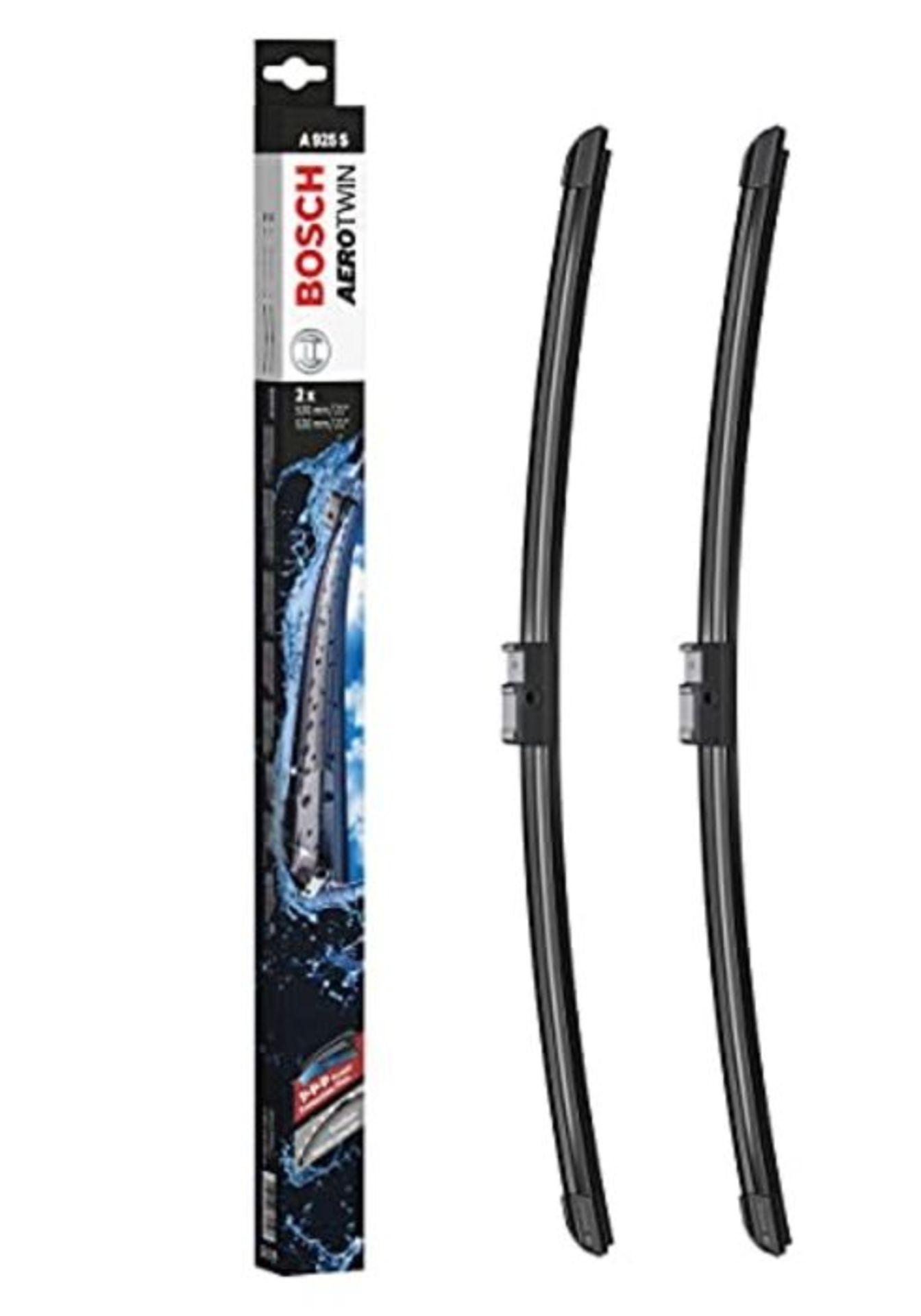 Bosch Wiper Blade Aerotwin A925S, Length: 530mm/530mm  Set of Front Wiper Blades - - Image 4 of 6