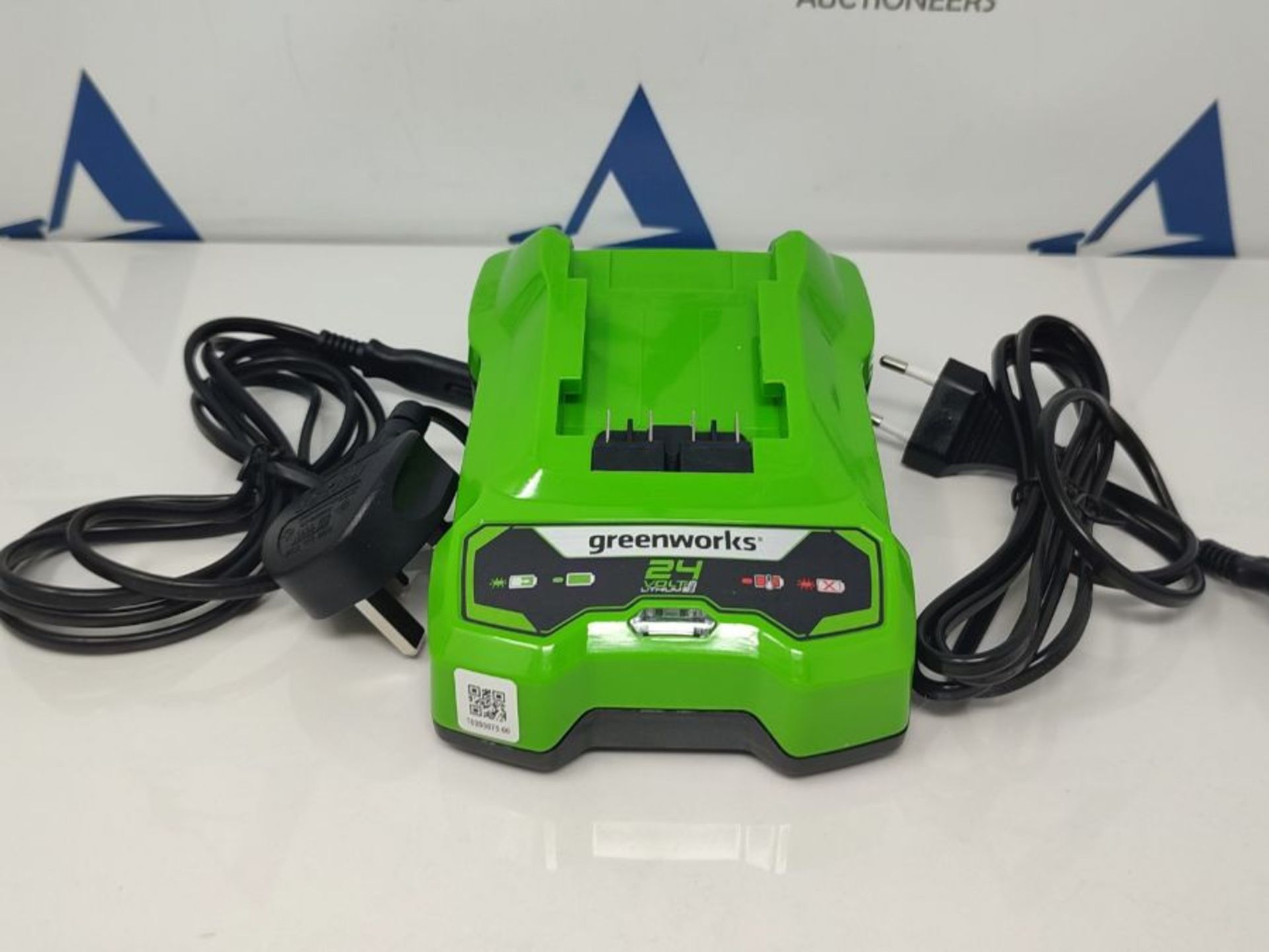 Greenworks Tools Battery Charger G24C (Li-Ion 24 V 48 W Output Suitable for all Batter - Image 3 of 3