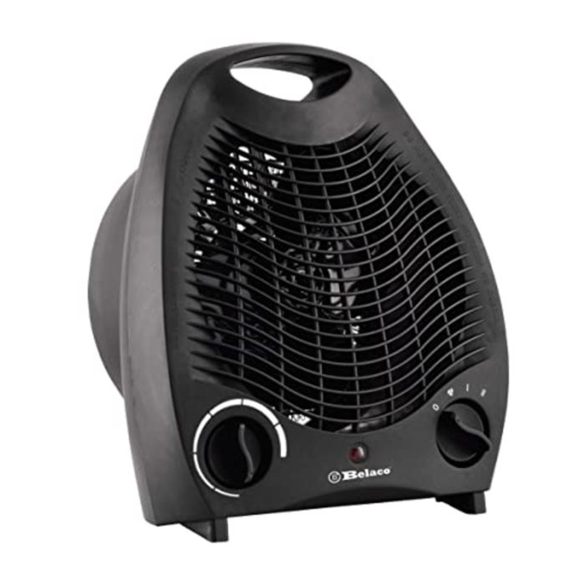 Belaco Fan Heater 2 Heat Settings 1000/2000W Electric Heaters Overheat Protection BFH2