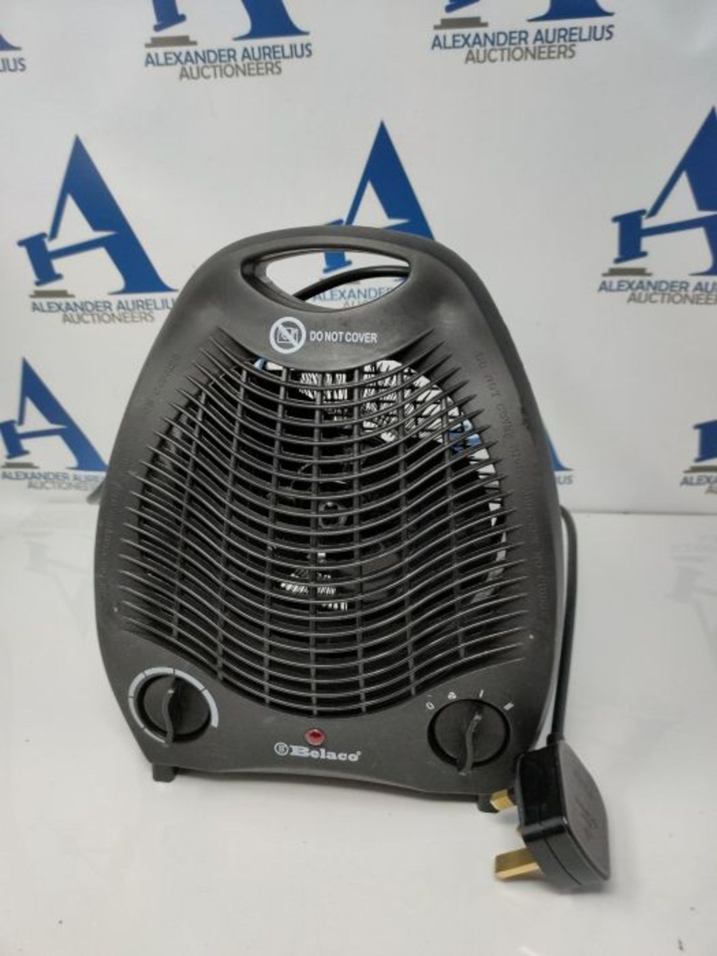 Belaco Fan Heater 2 Heat Settings 1000/2000W Electric Heaters Overheat Protection BFH2 - Image 2 of 6