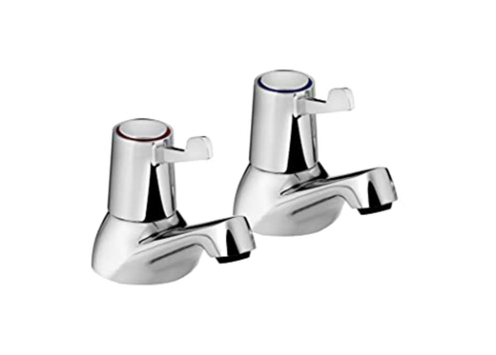 Bristan VAL2 3/4 C CD Value Bath Taps, Chrome - Image 4 of 6