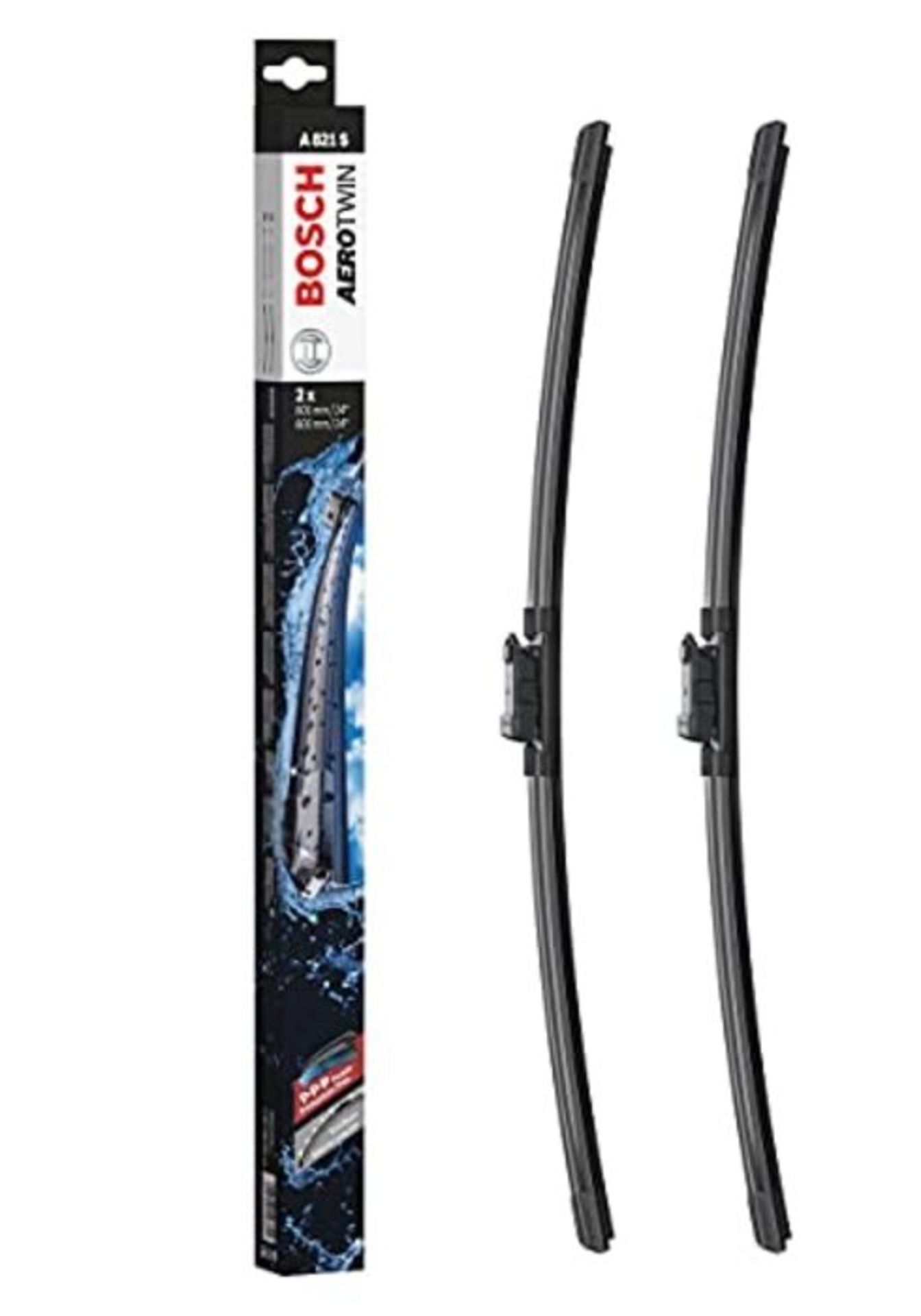 Bosch Wiper Blade Aerotwin A821S, Length: 600mm/600mm  Set of Front Wiper Blades -