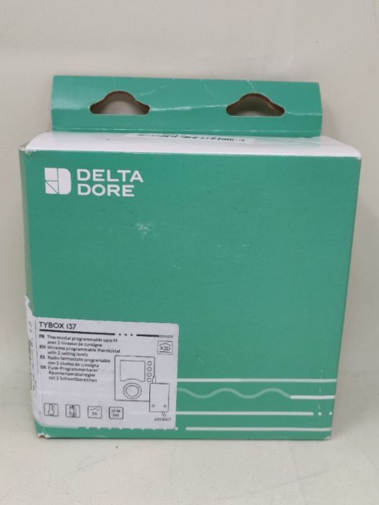 RRP £173.00 Delta Dore TYBOX 137 Wireless programmable room thermostat Battery - Image 3 of 3