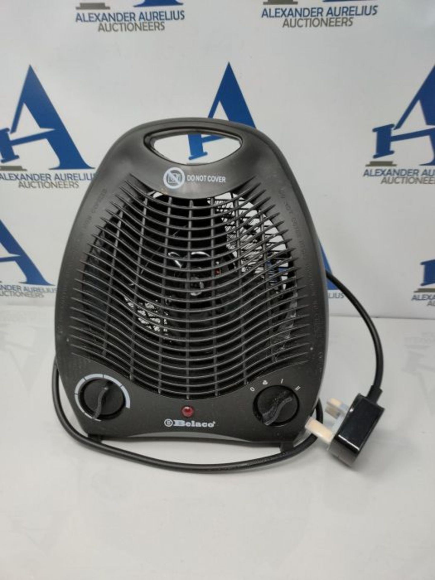 Belaco Fan Heater 2 Heat Settings 1000/2000W Electric Heaters Overheat Protection BFH2 - Image 6 of 6