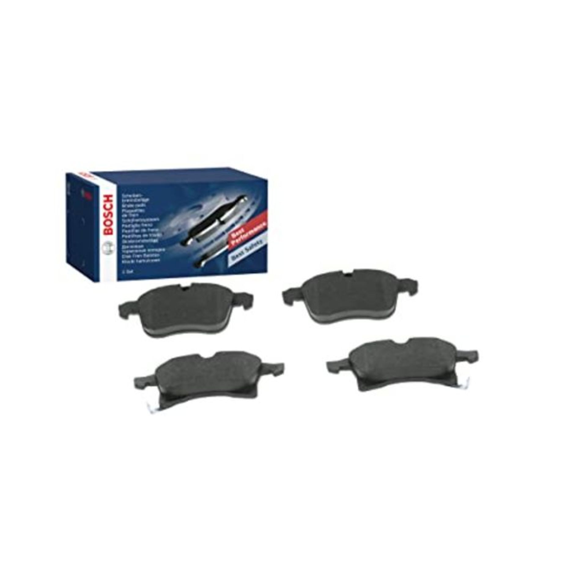 Bosch BP420 Brake Pads - Front Axle - ECE-R90 Certified - 1 Set of 4 Pads - Image 4 of 6