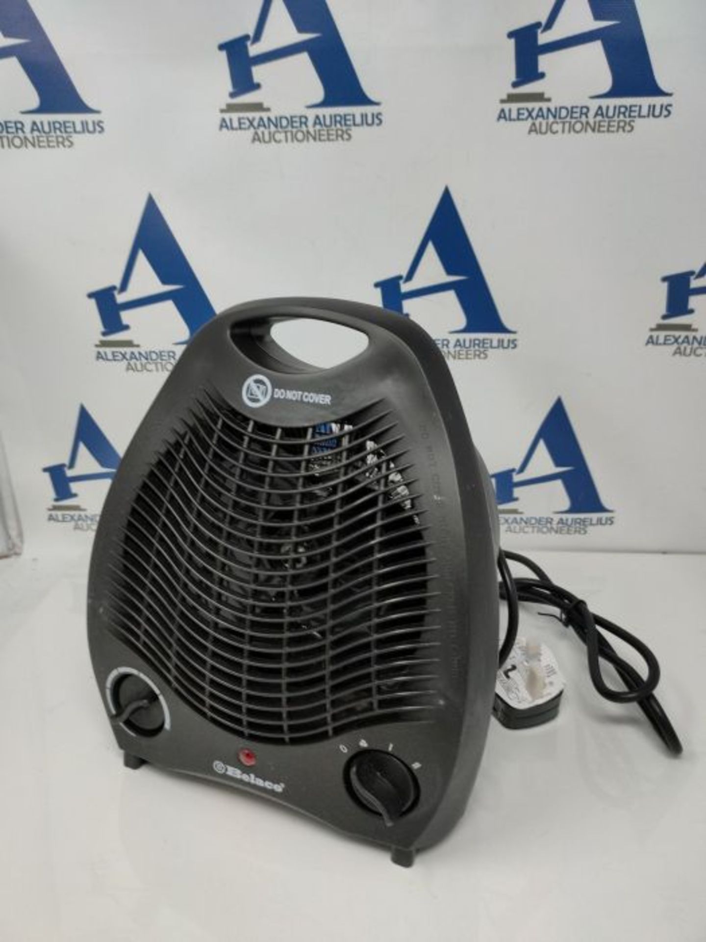 Belaco Fan Heater 2 Heat Settings 1000/2000W Electric Heaters Overheat Protection BFH2 - Image 5 of 6
