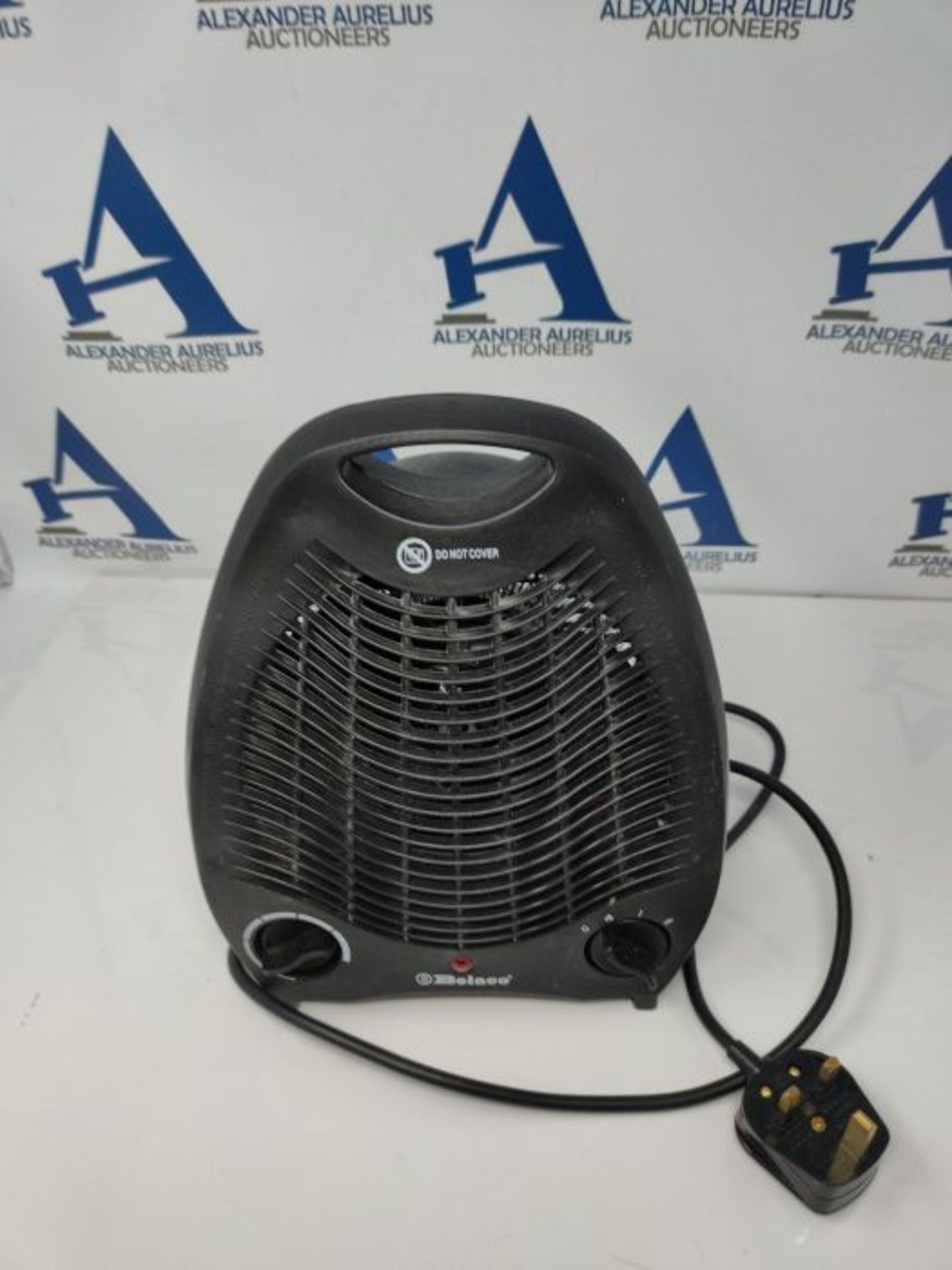 Belaco Fan Heater 2 Heat Settings 1000/2000W Electric Heaters Overheat Protection BFH2 - Image 2 of 6