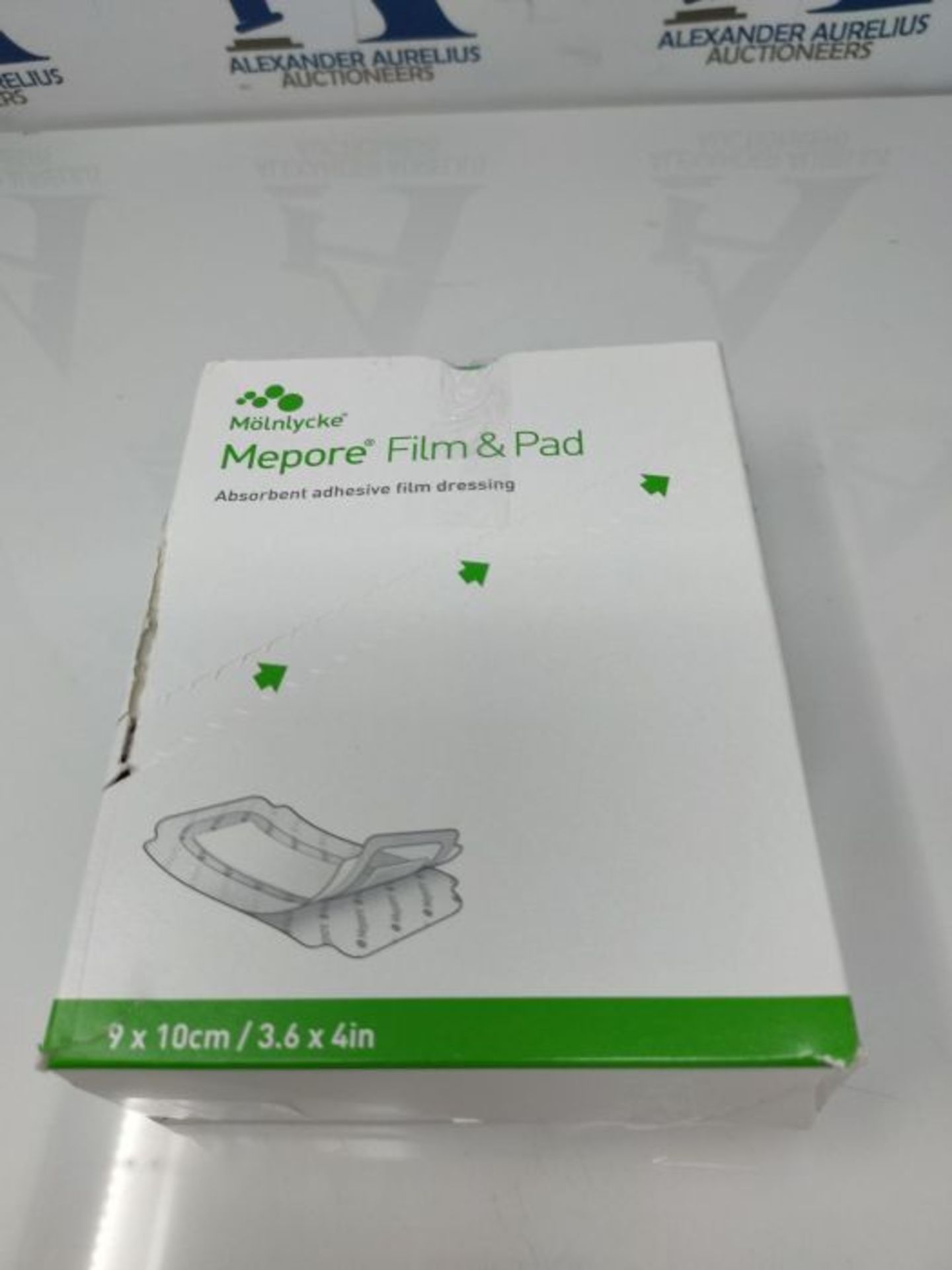 Mepore 275400 Film and Pad Dressing, Vapour-Permeable Adhesive Film With Absorbent Pad - Image 2 of 3