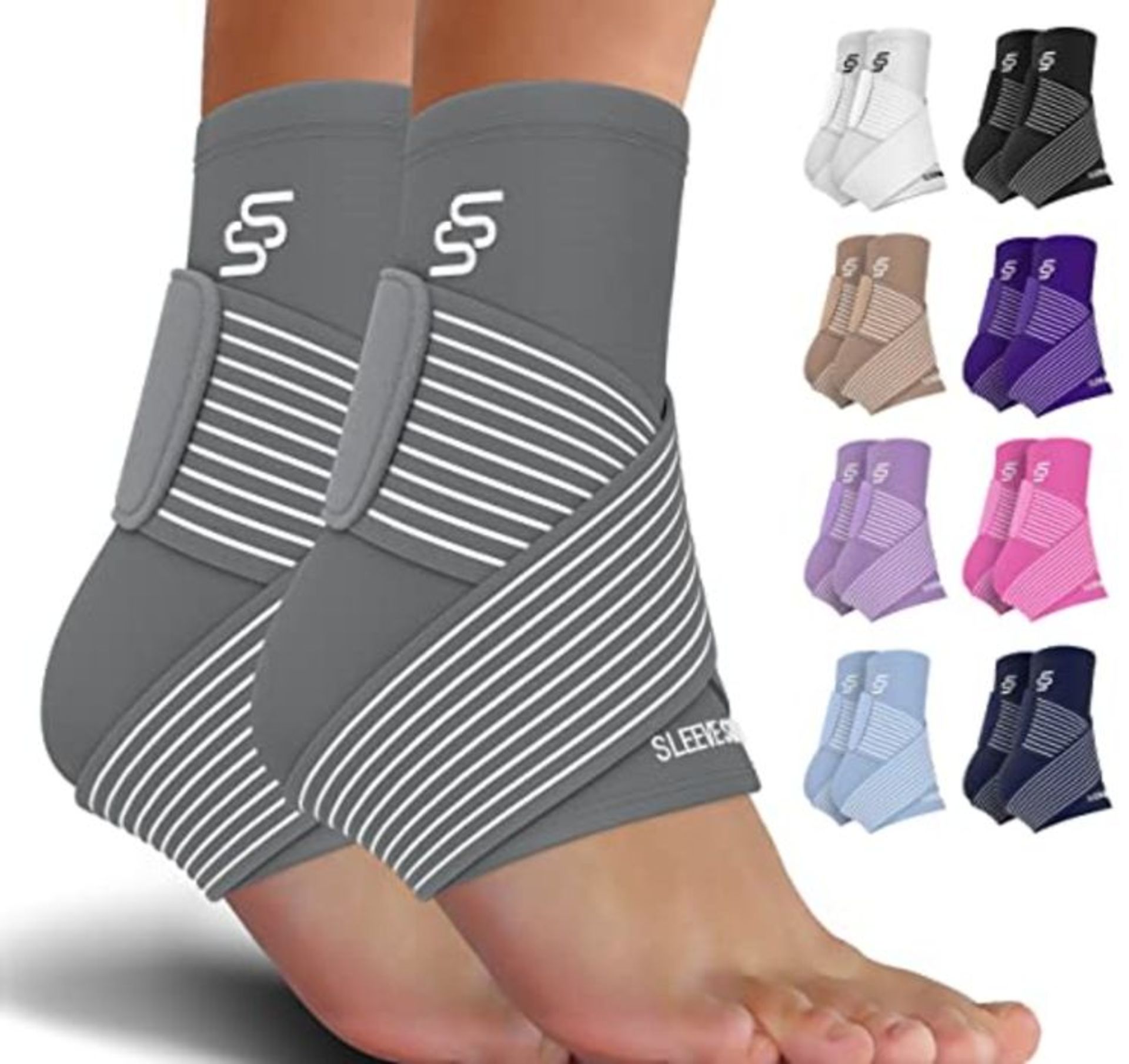 Sleeve Stars Ankle Support for Women and Men, Ankle Brace Achilles Tendonitis Foot & P