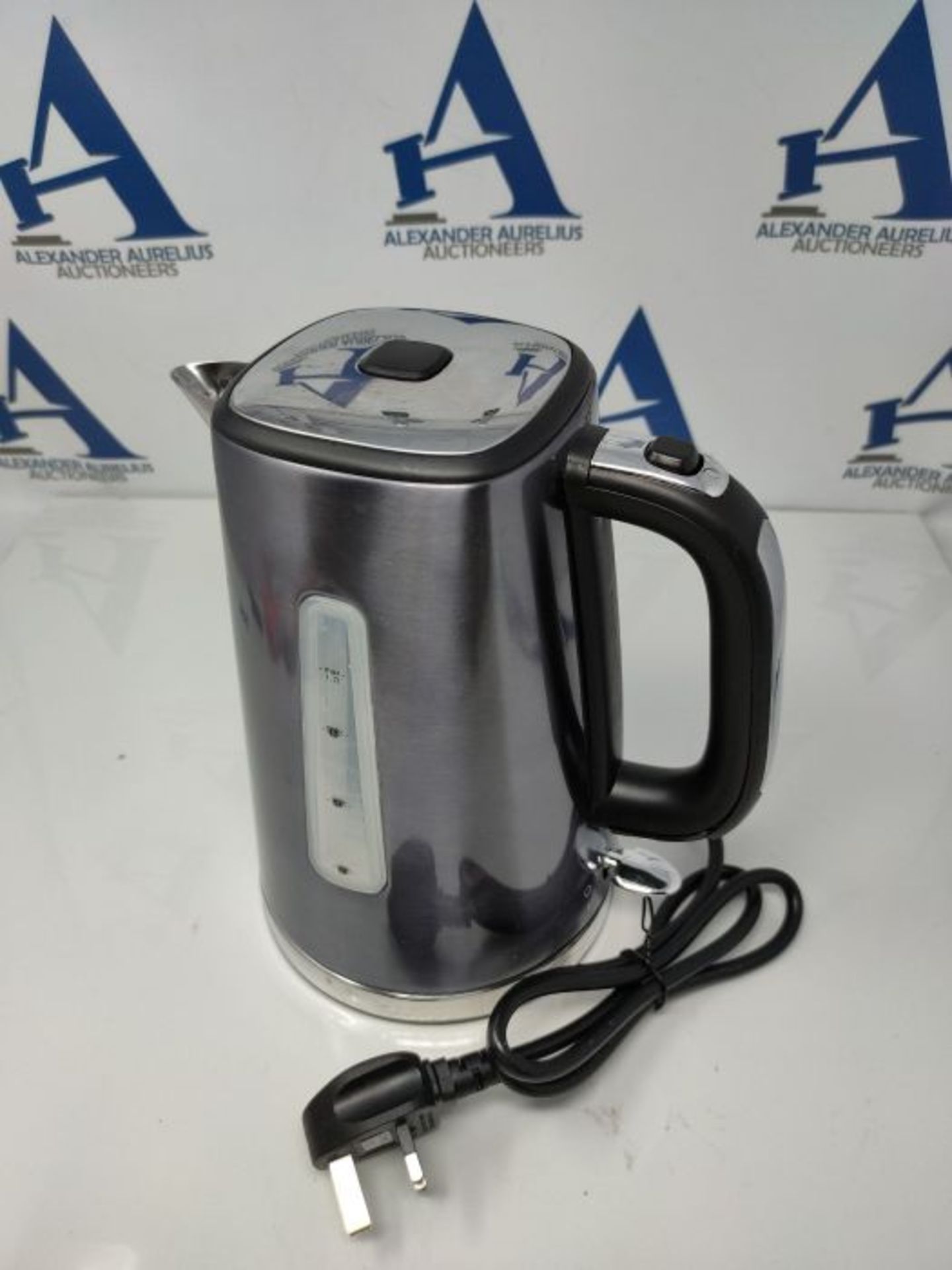 Russell Hobbs 23211 Luna Quiet Boil Electric Kettle, Stainless Steel, 3000 W, 1.7 Litr - Image 2 of 3