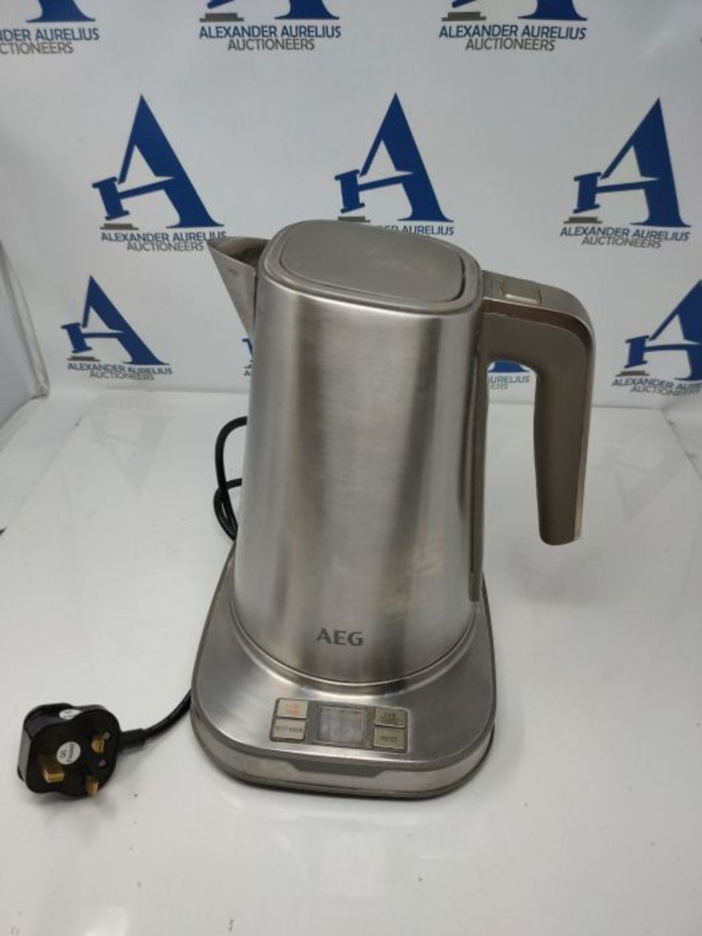 RRP £80.00 AEG EWA7800-U 7 Series Digital Kettle - Stainless Steel