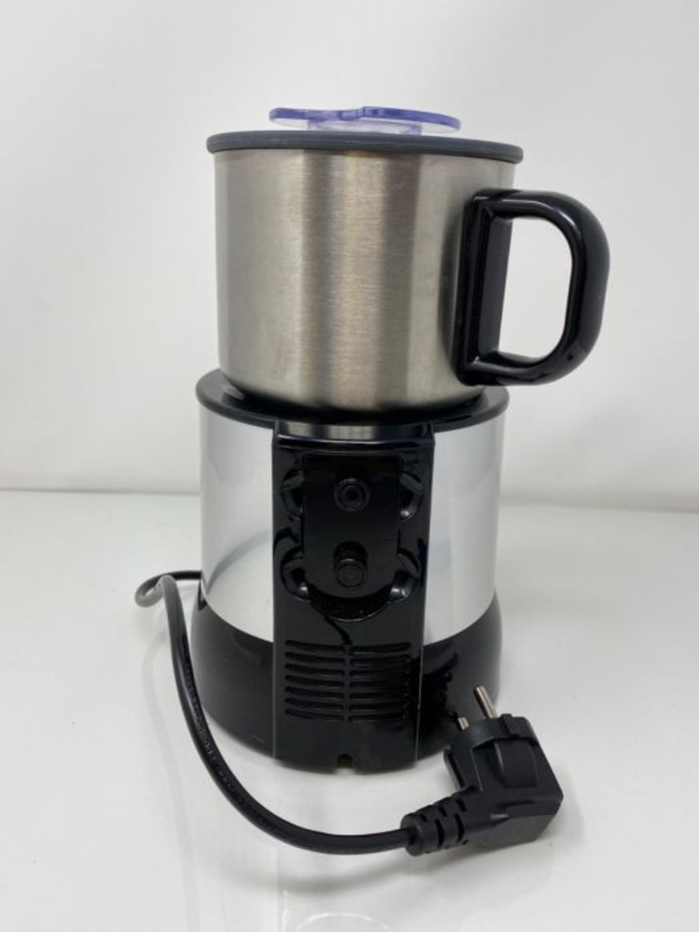 RRP £84.00 Severin SM 3583 milk frother Automatic milk frother Black,Stainless steel SM 3583, AC,