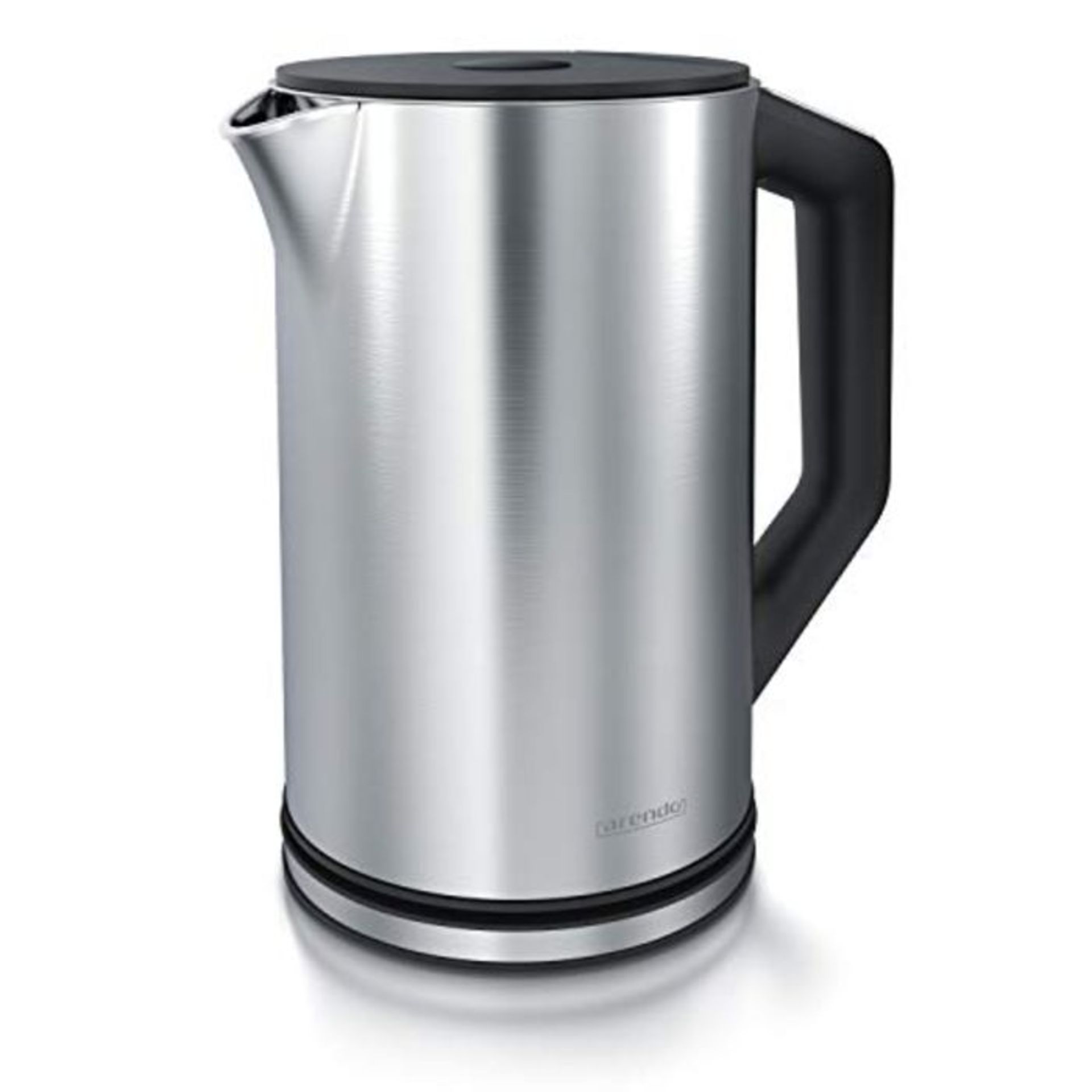 RRP £56.00 Arendo - Stainless steel kettle with temperature setting 40-100 degrees in 5 steps - d