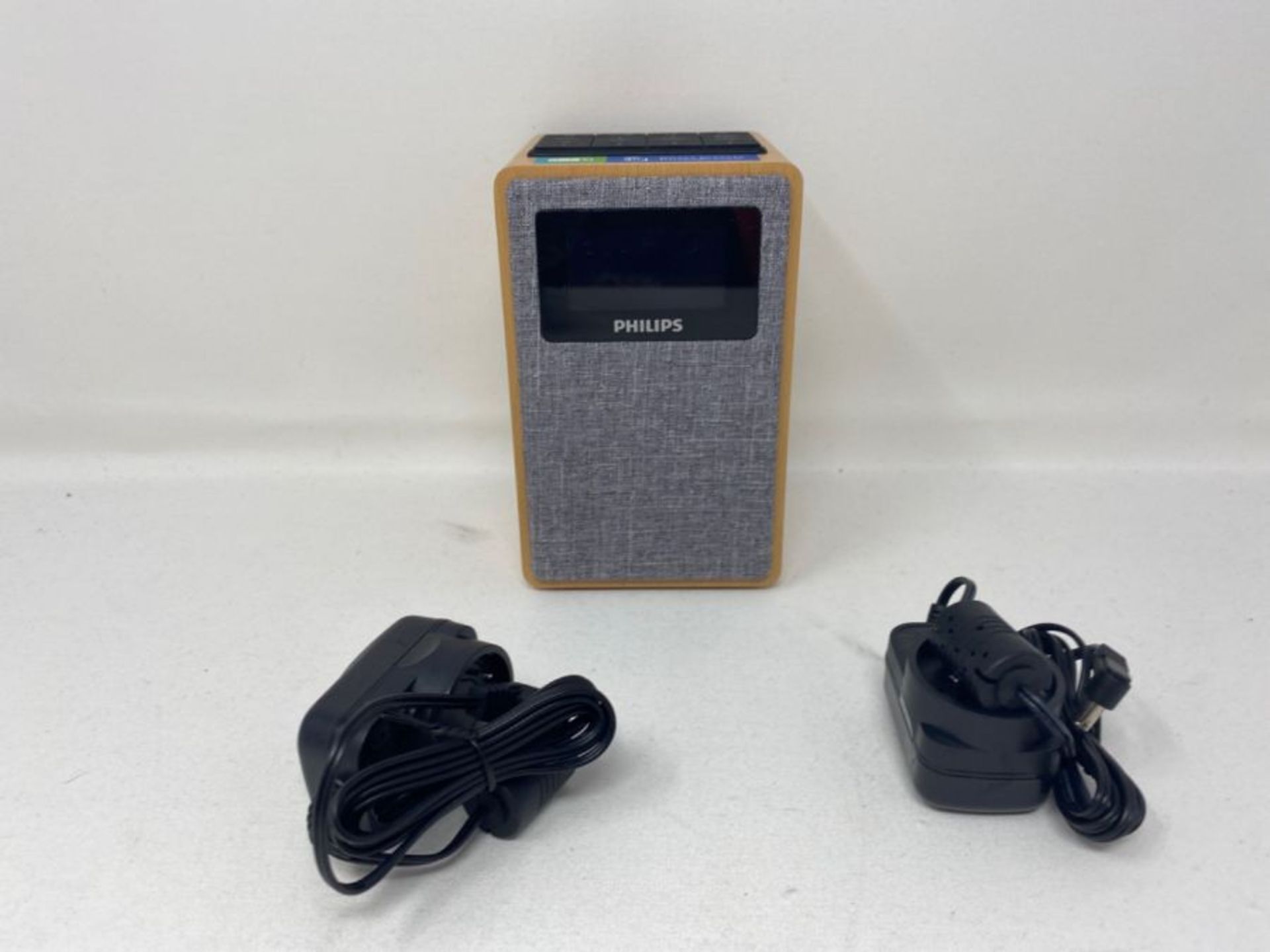 RRP £53.00 Philips R5005/10 Radiowecker, DAB+ Radio (2,5 Zoll Full-Range-Lautsprecher, Kompaktes - Image 3 of 3