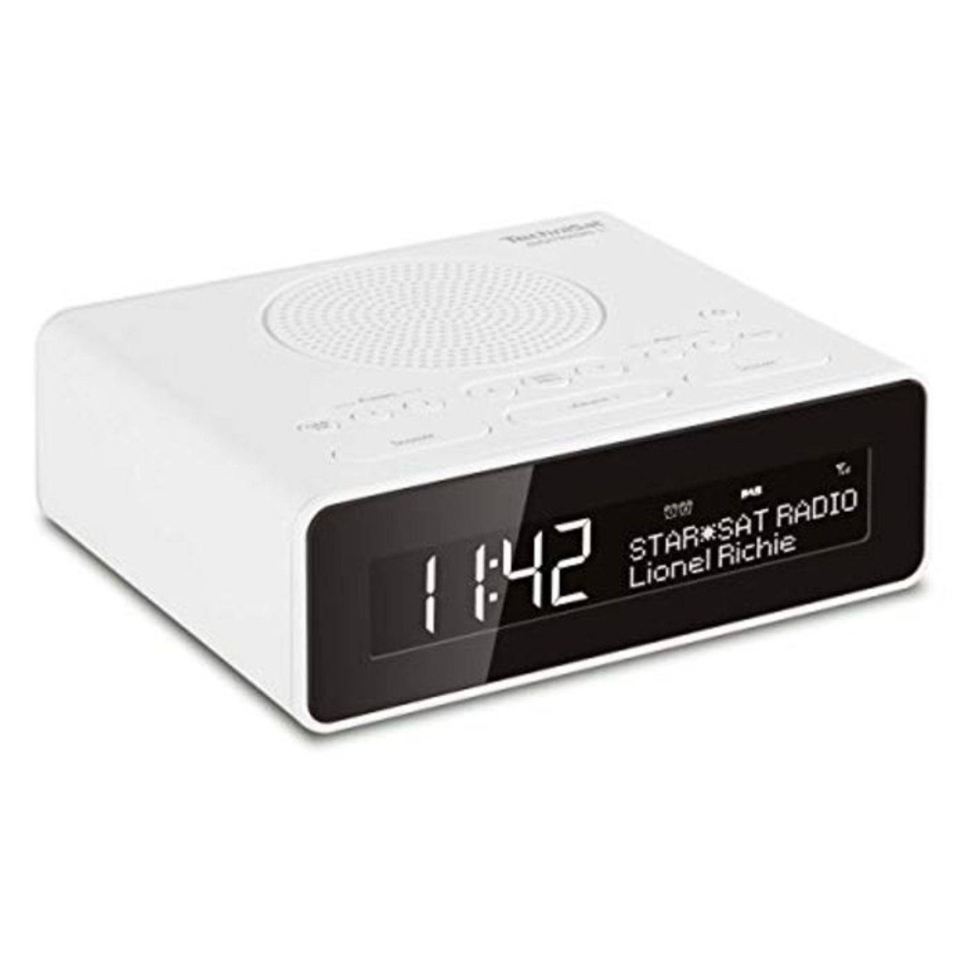 RRP £50.00 TechniSat Digitradio 51 DAB+ radio alarm clock (DAB, FM, clock radio, alarm clock with