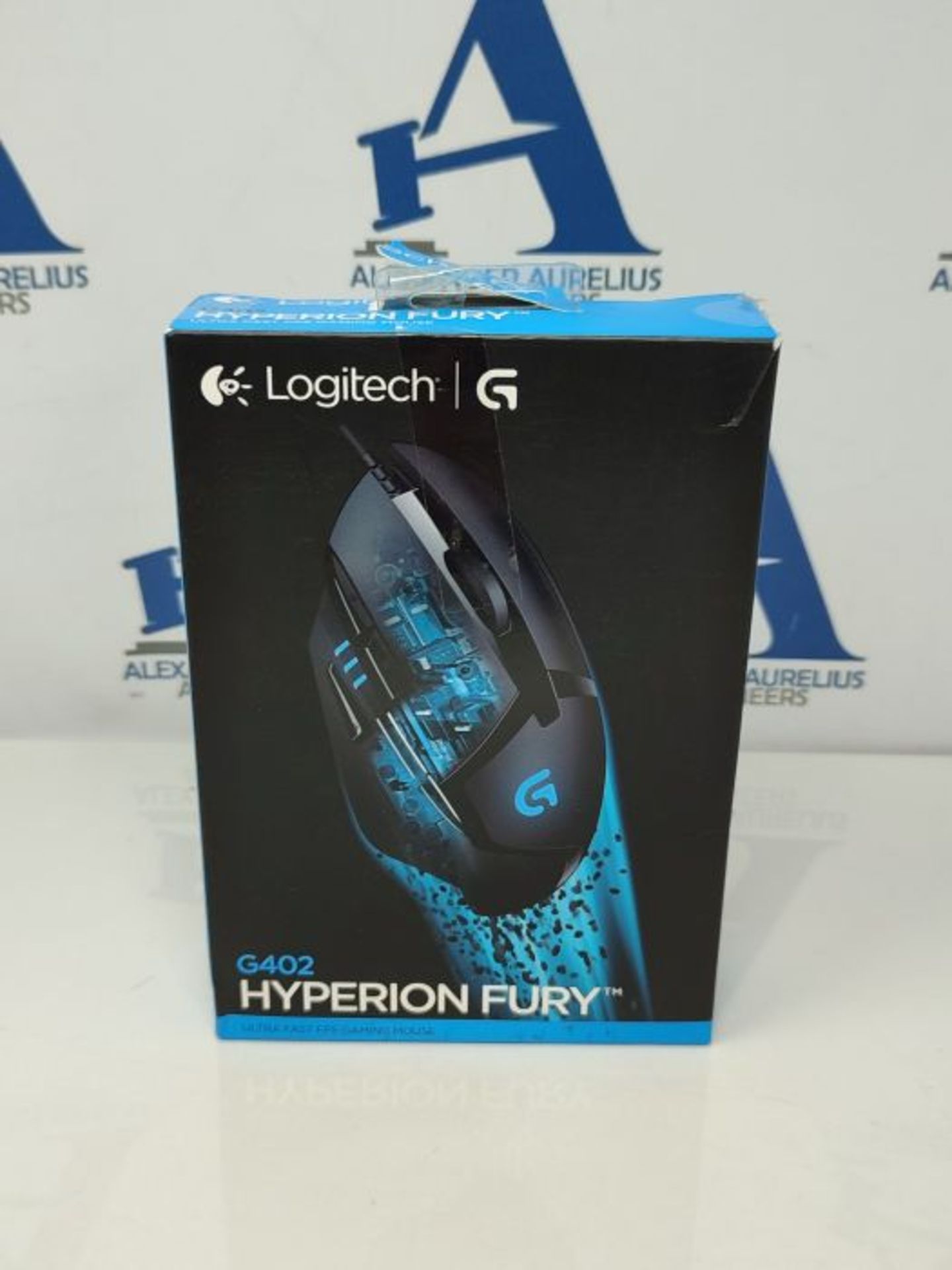 Logitech G402 Hyperion Fury Wired Gaming Mouse, 4,000 DPI, Lightweight, 8 Programmable