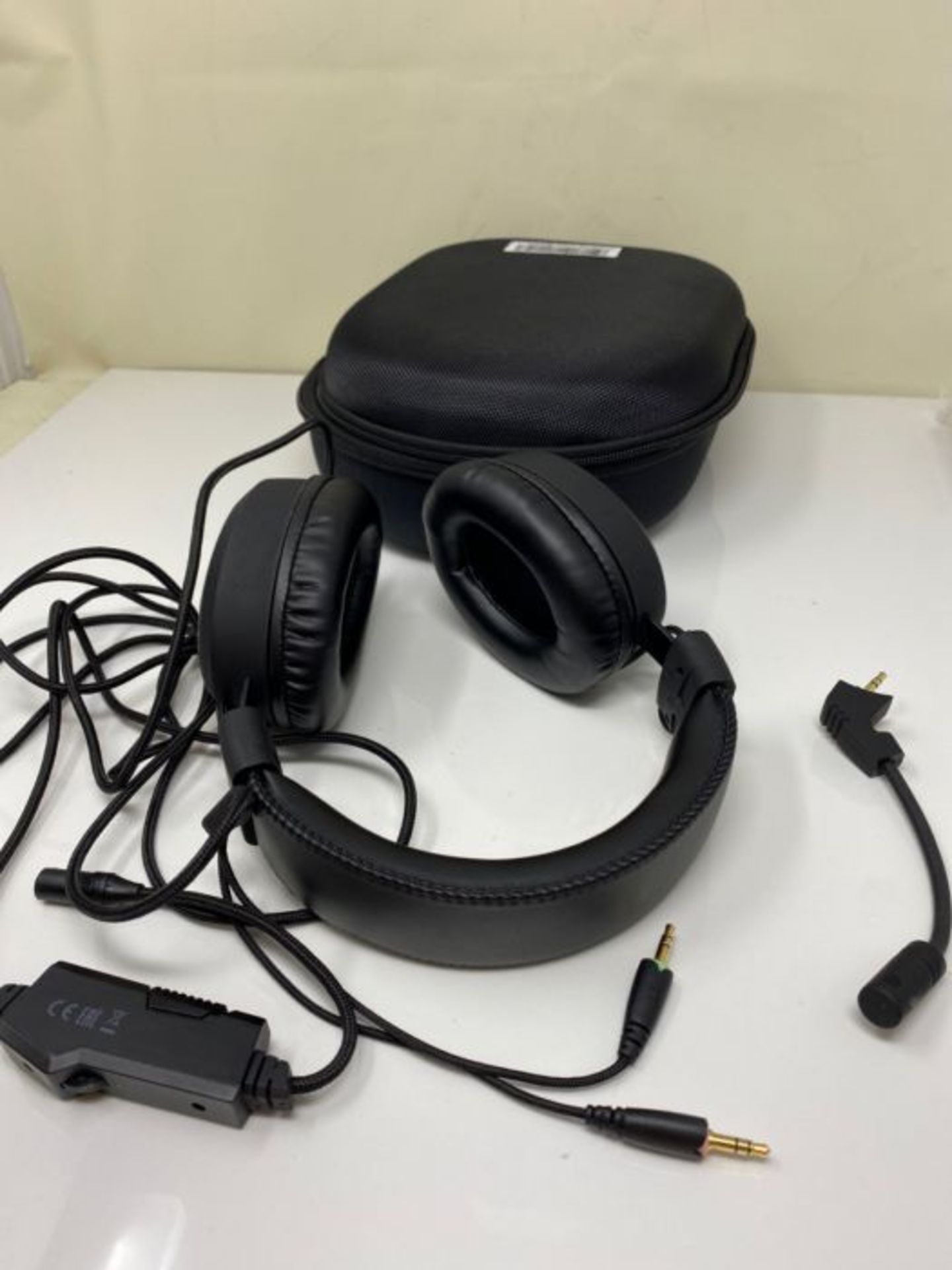 Sharkoon B1 Stereo Gaming Headphones - Black - Image 2 of 2