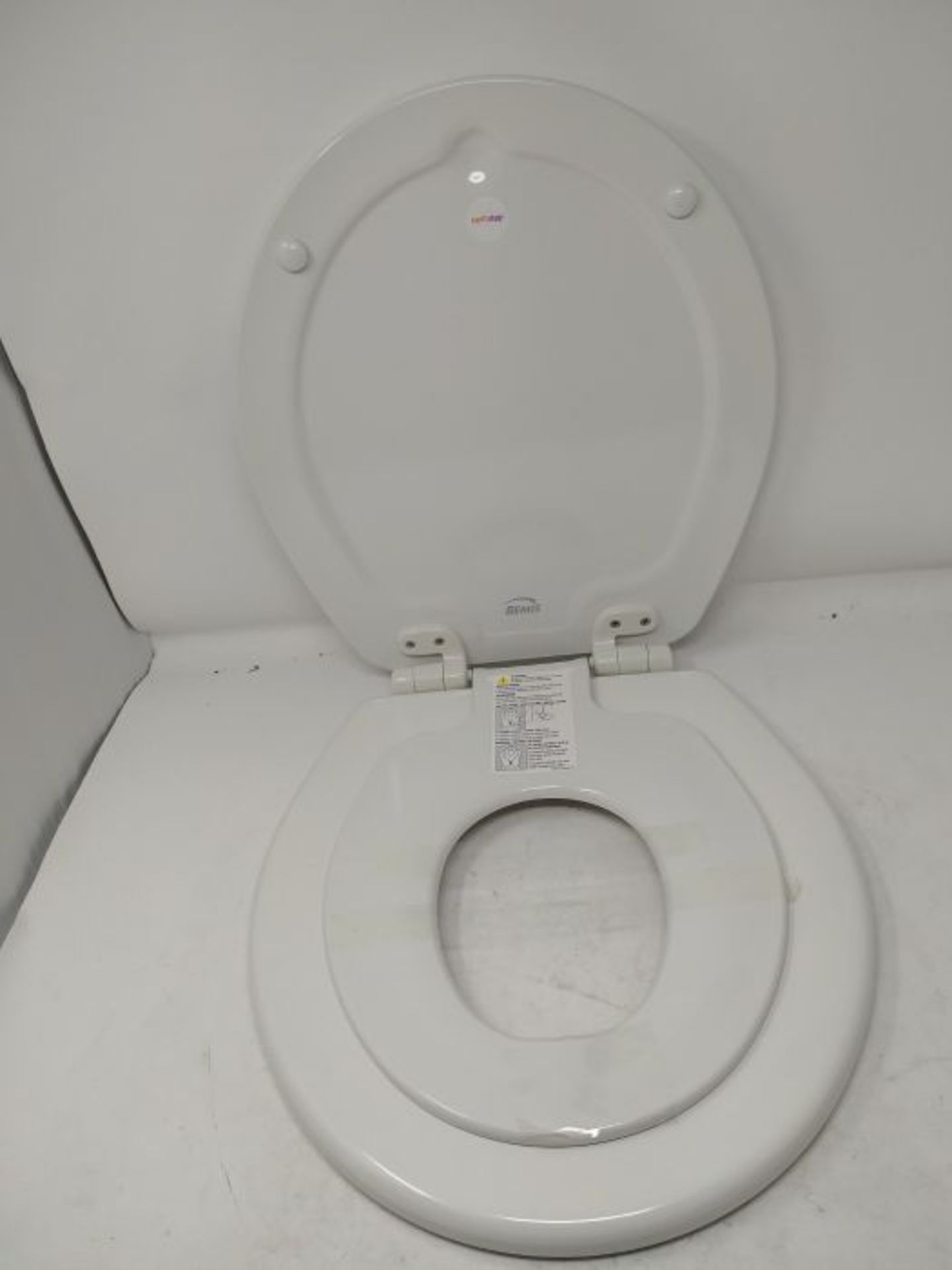 Bemis 4250ZELT000 Next Step Toilet Seat, White - Image 3 of 3