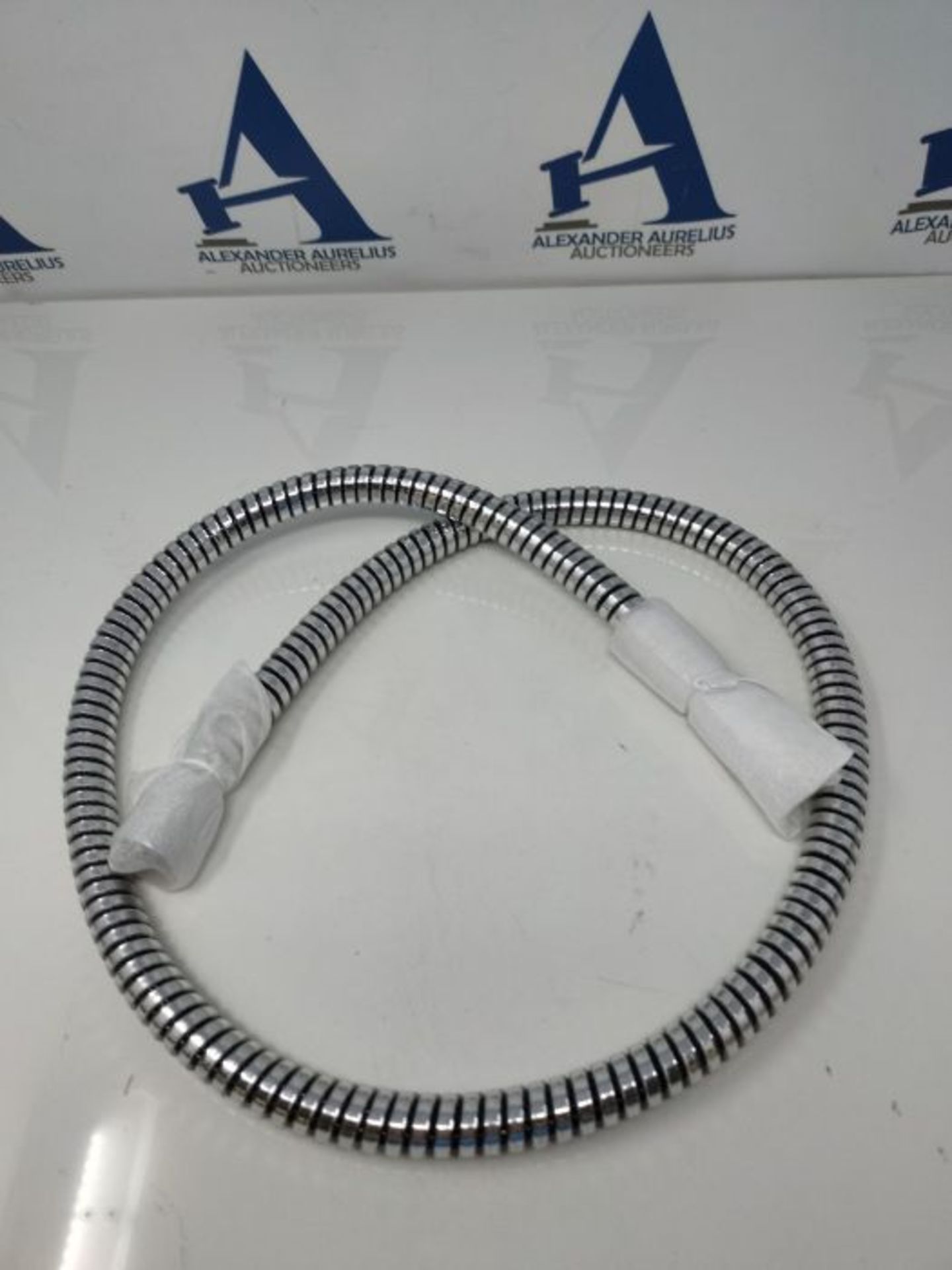 Aqualisa 235019 Shower Hose - 1.25m - Stainless Steel - Chrome - Image 2 of 3