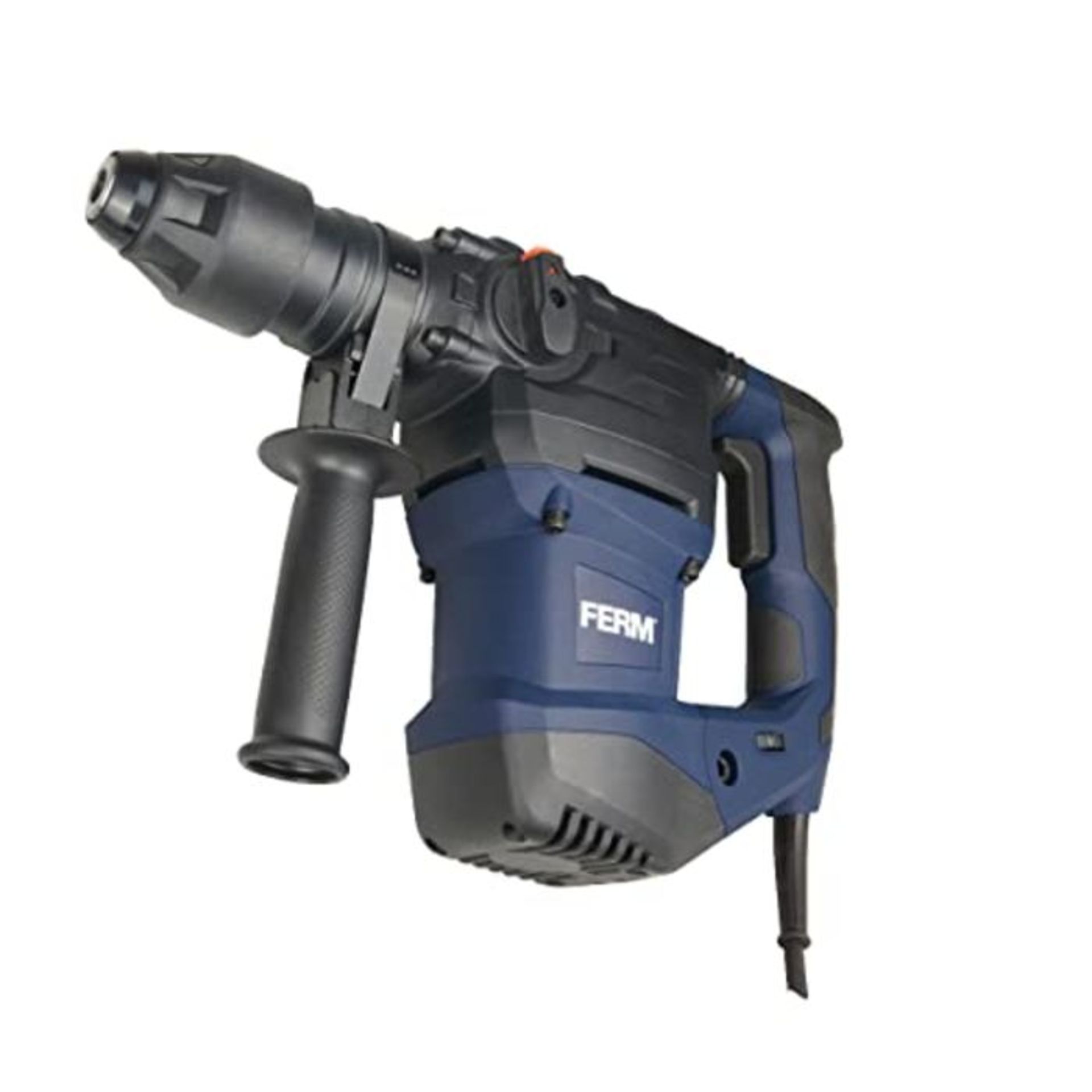 RRP £99.00 FERM HDM1037 FERM HDM1037 Rotary/Demolition Hammer 1500W, Includes Depth Limiter, 3 SD