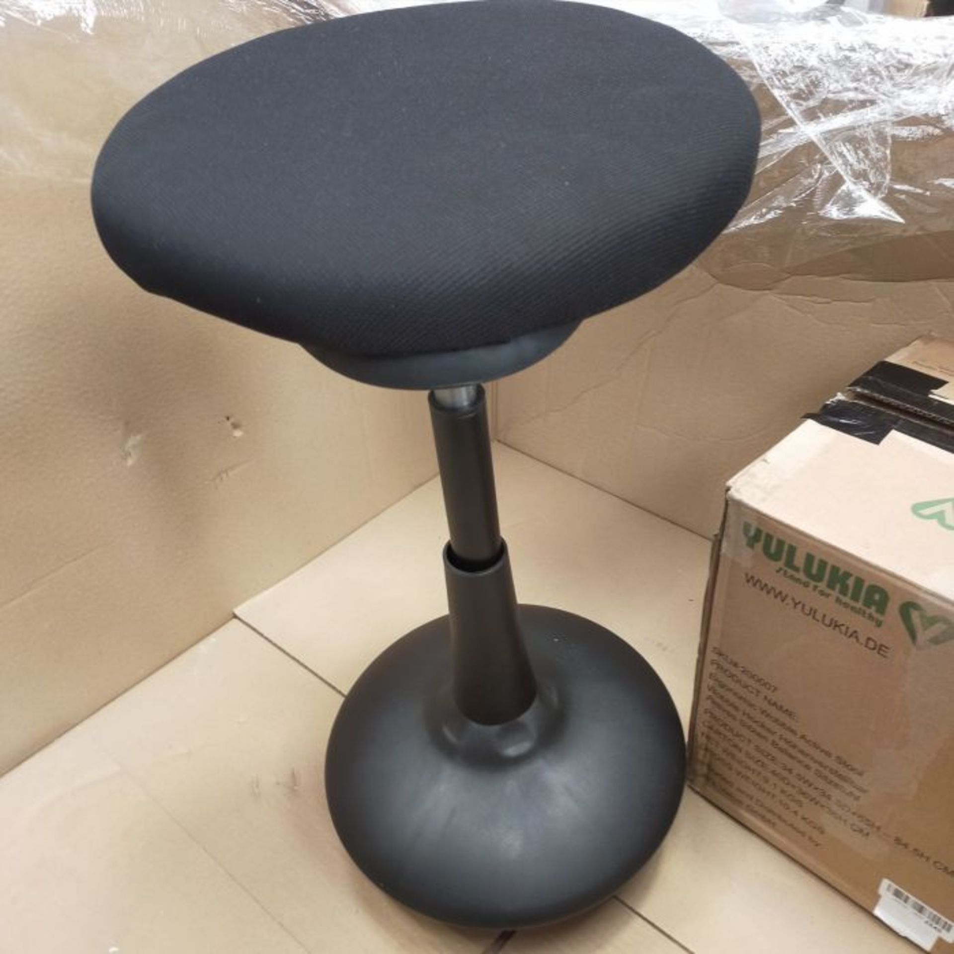 RRP £90.00 YULUKIA 200007 Wobble Stool Height Adjustable Active Sitting Balance Chair for Office - Image 3 of 3