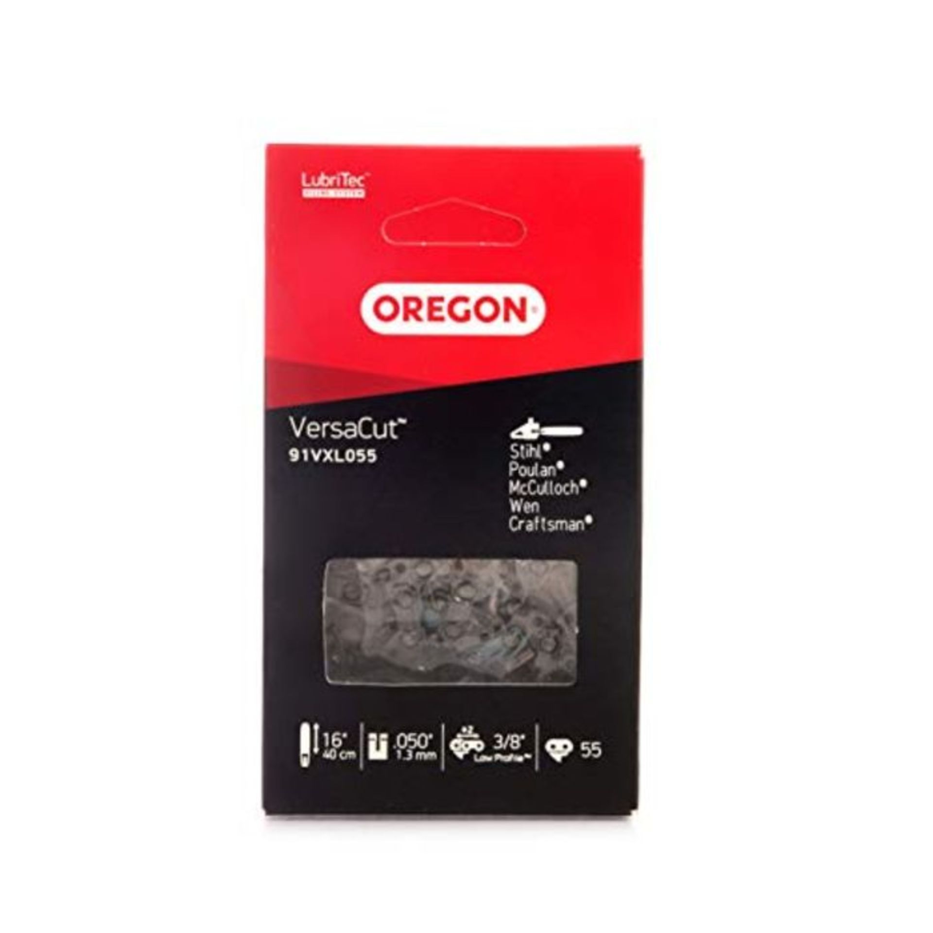 Oregon VersaCut 3/8" Low Profile Pitch, .050" (1.3 mm) Gauge Semi-Chisel Chainsaw Chai